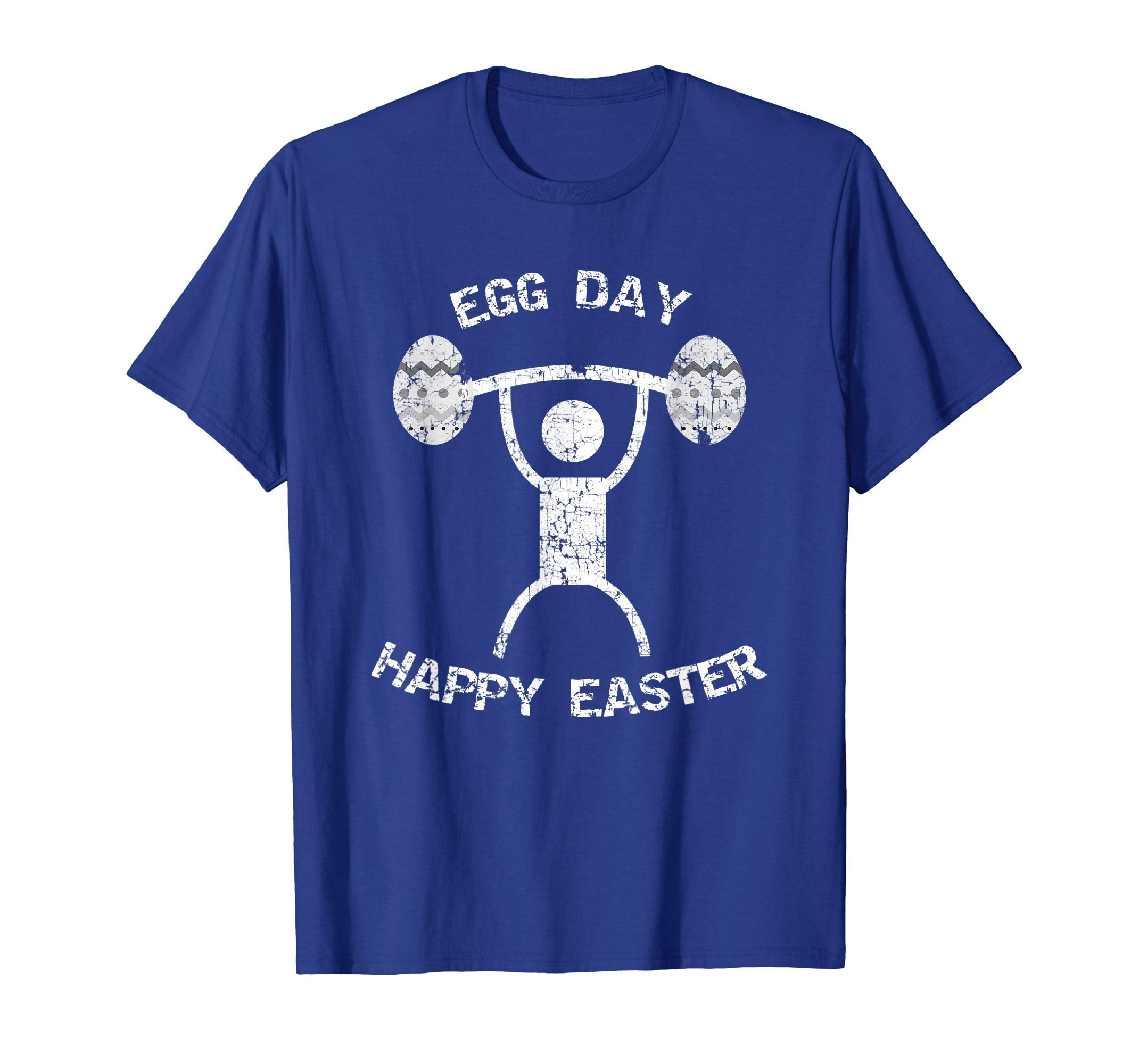 Egg Day Happy Easter Weight Lifting Bodybuilder T-Shirt
