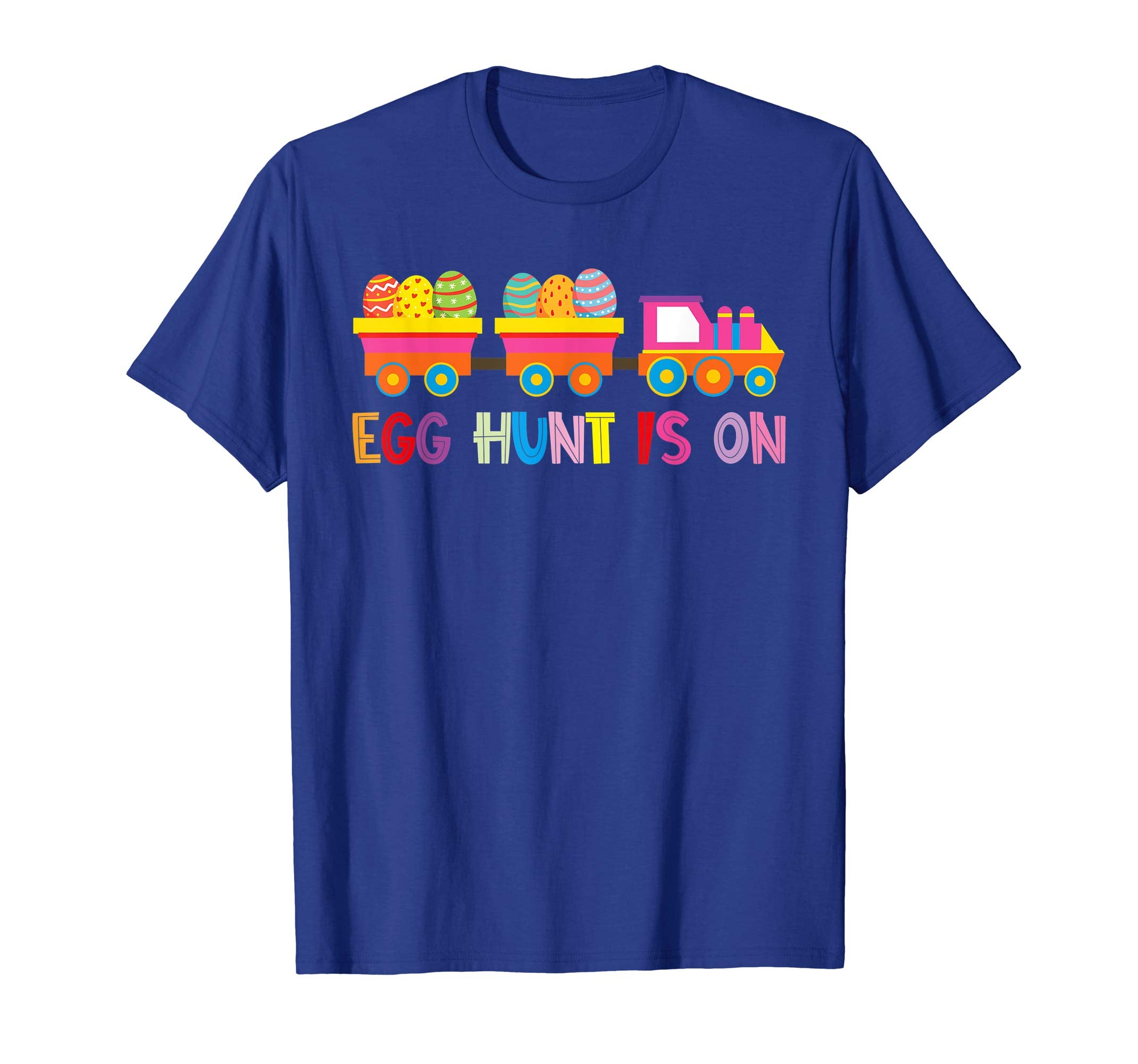 Happy Easter Train Egg Hunt Is On Kids Boys Girls Shirt Gift