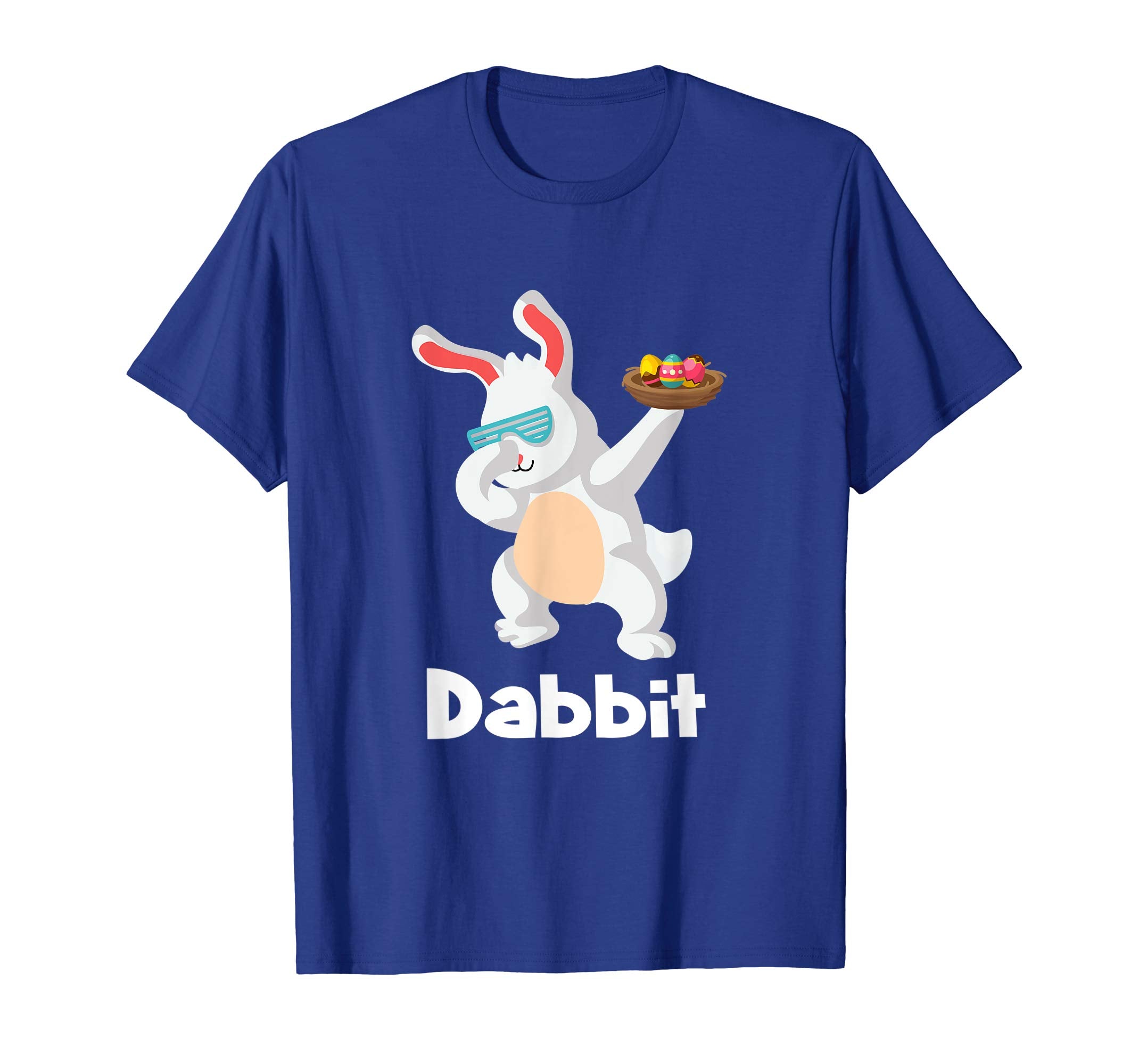 Easter Dabbit T-Shirts For Kids Dabbing Easter Bunny Shirt