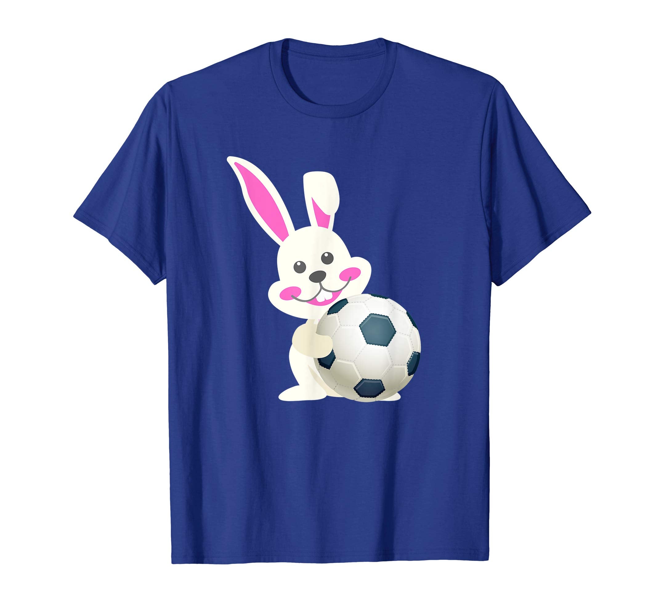 Happy Football Easter Bunny Egg T-Shirt for Kids Boys