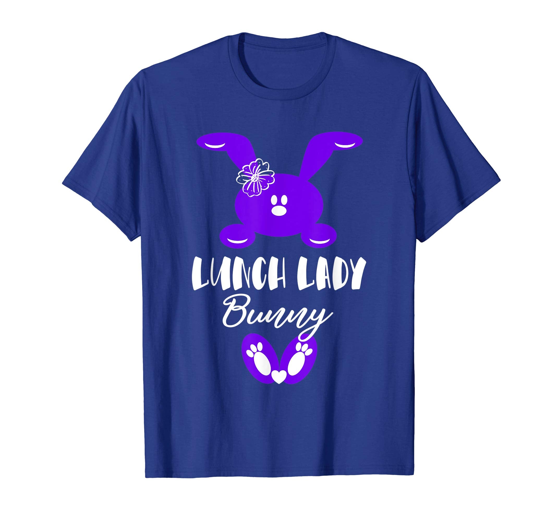 Easter Lunch Lady Bunny Costume TShirt School Party Gift