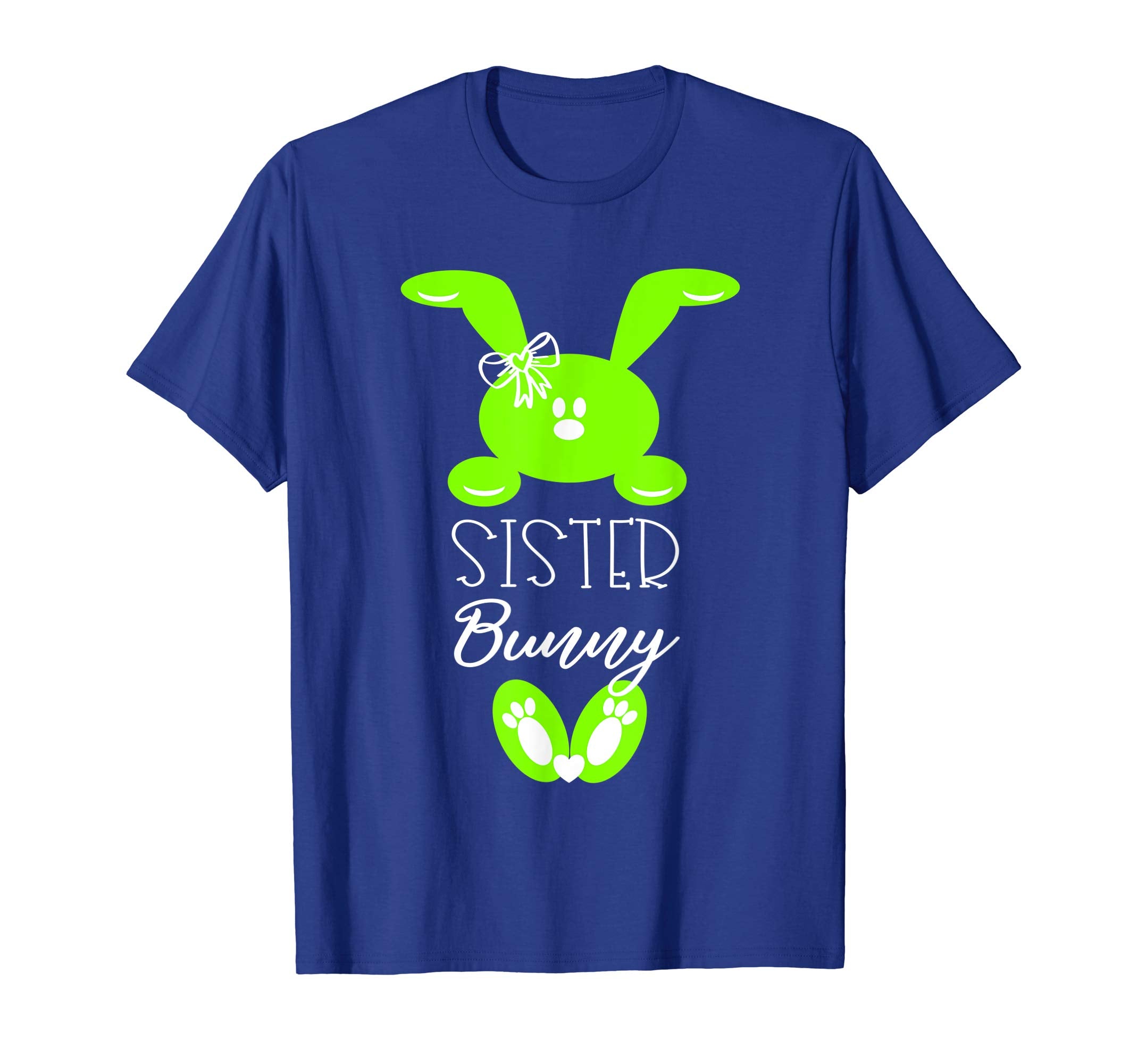 Sister Costume Shirt Easter Bunny Cute Matching Family Gift
