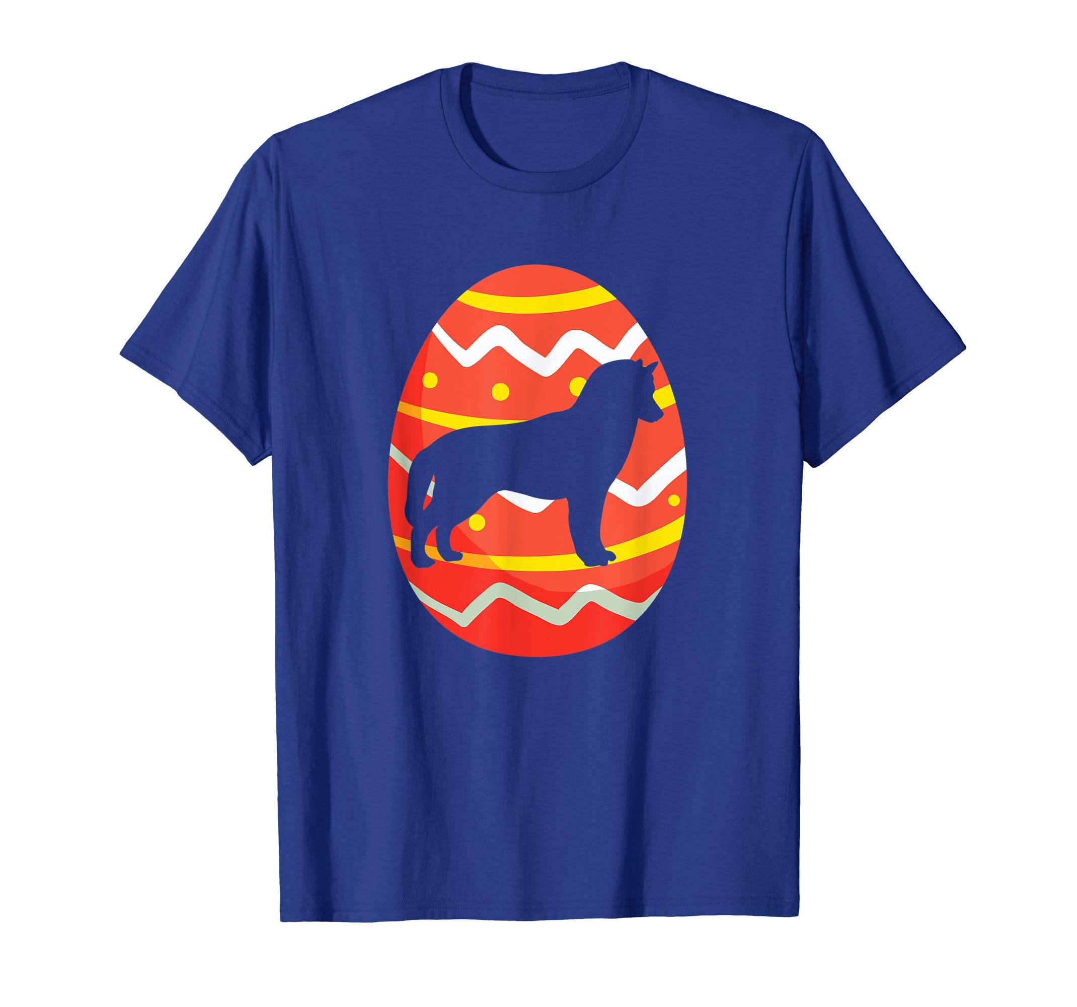 Siberian Husky Easter Bunny Egg T-Shirt Dog Easter Gift