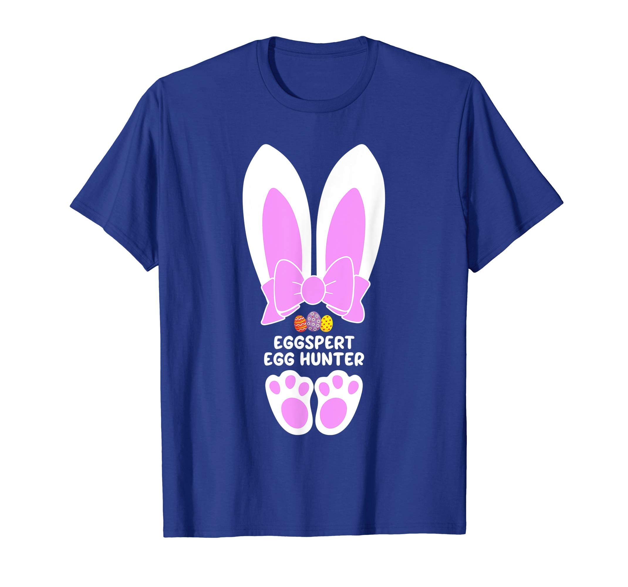 Eggspert Egg Hunter Happy Easter Kids Boys Girls T Shirt