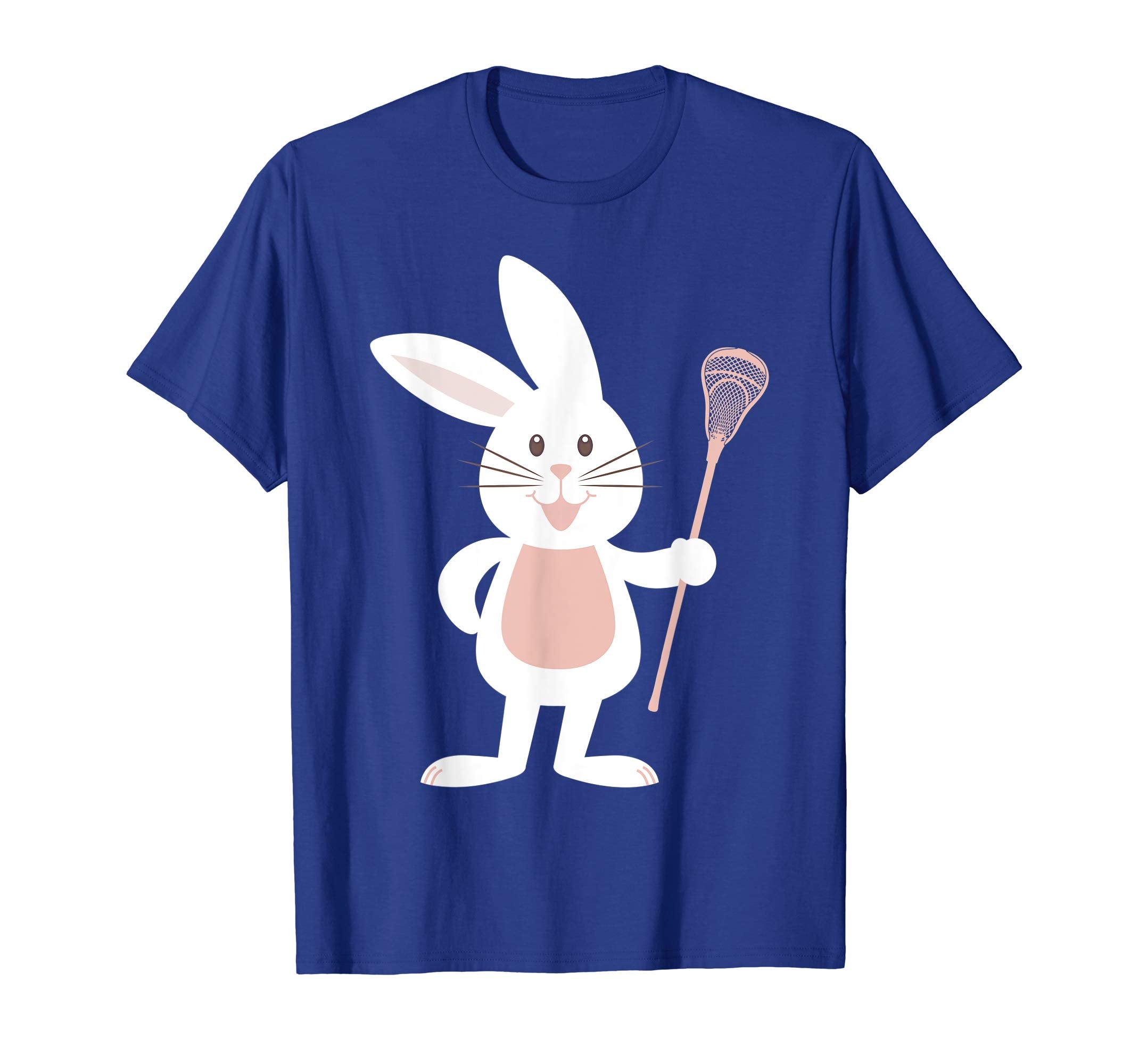 Cute Lacrosse- Easter Bunny T-shirt For Men Women Kids