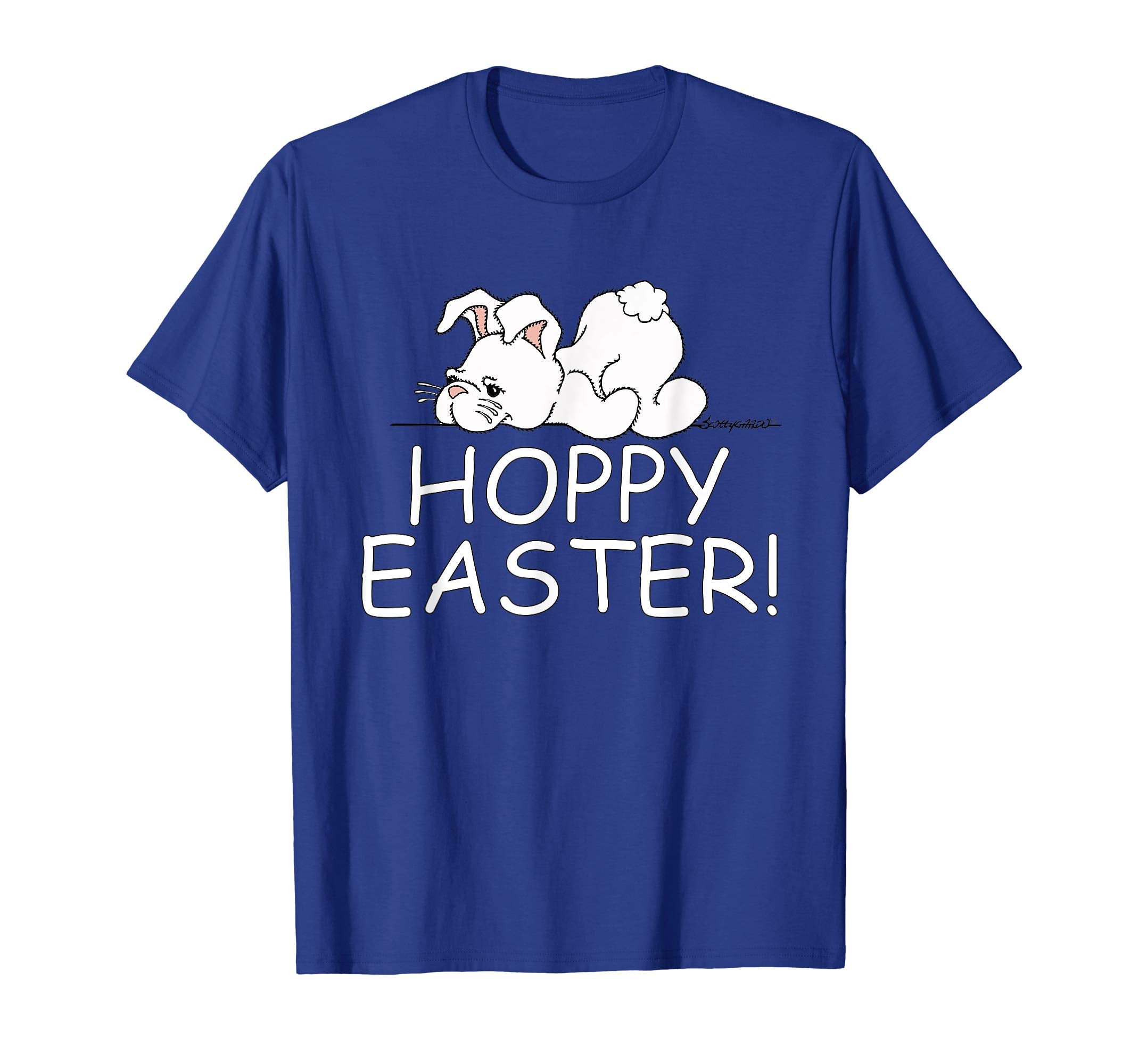 Hoppy Easter Shirt Girls Boys Kids Easter Party T-Shirt