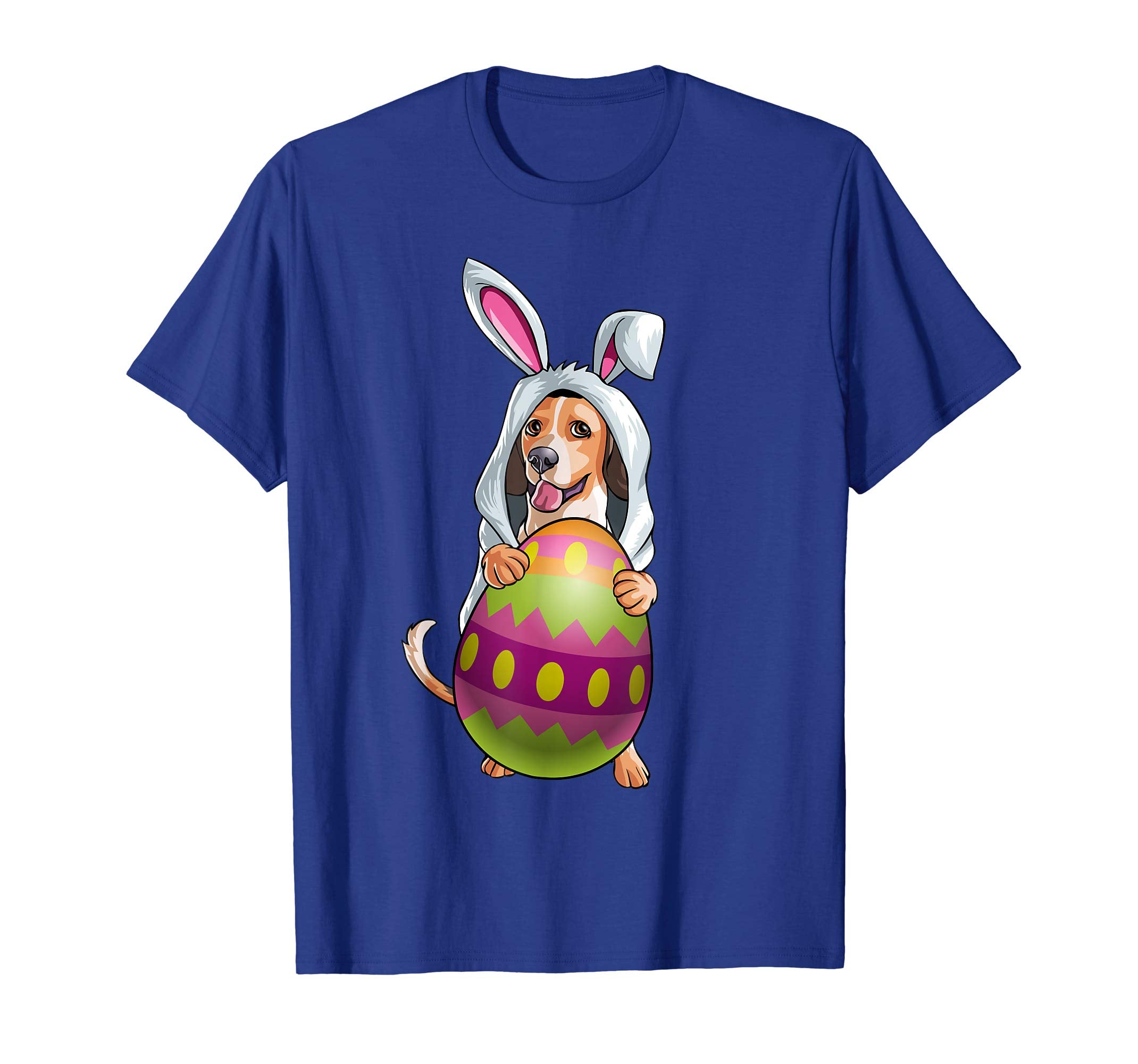 Easter Beagle T Shirt Men Women Kids Bunny Basket Eggs