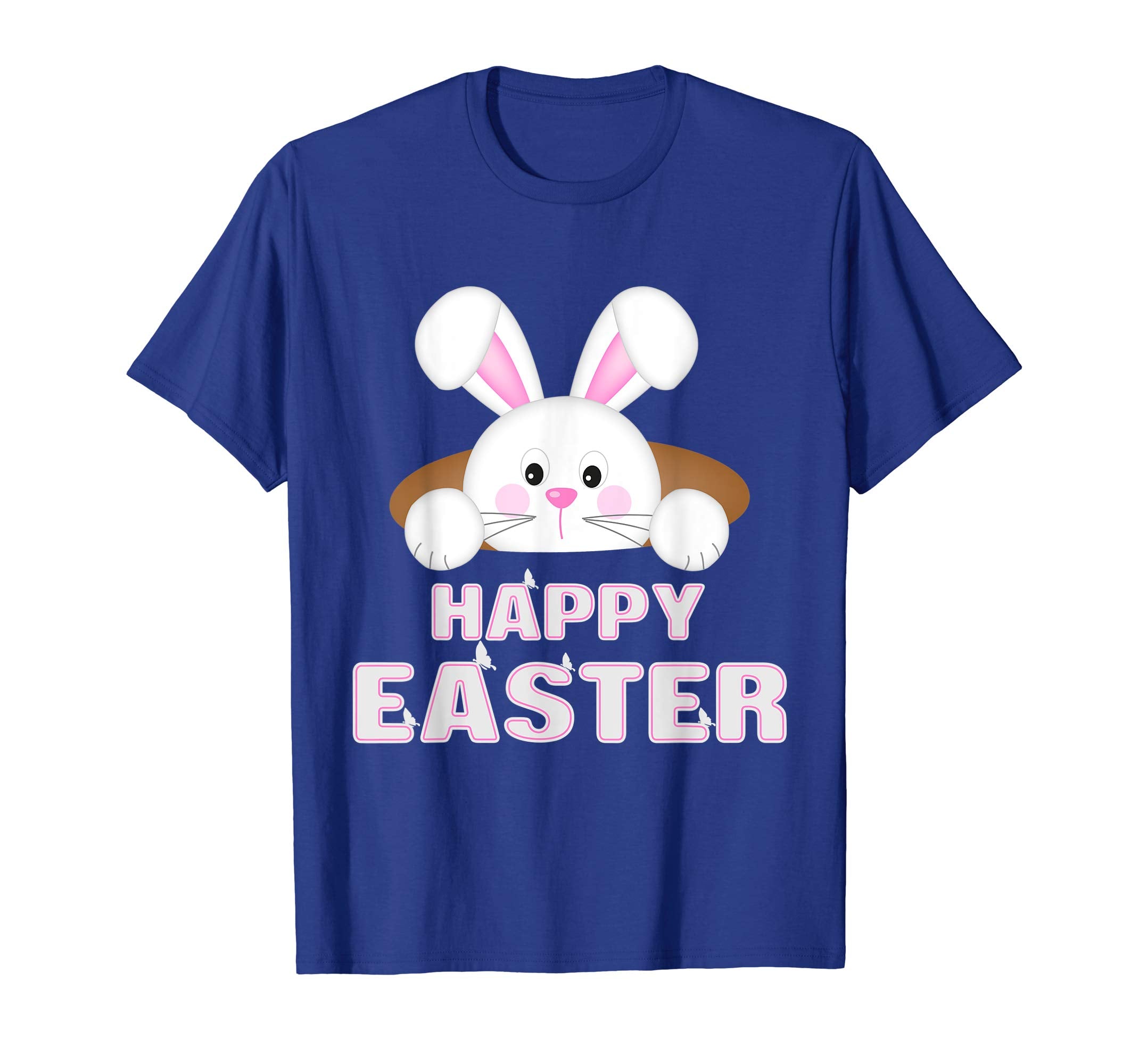 Happy Easter Shirt Bunny in Rabbit Hole Easter Gift