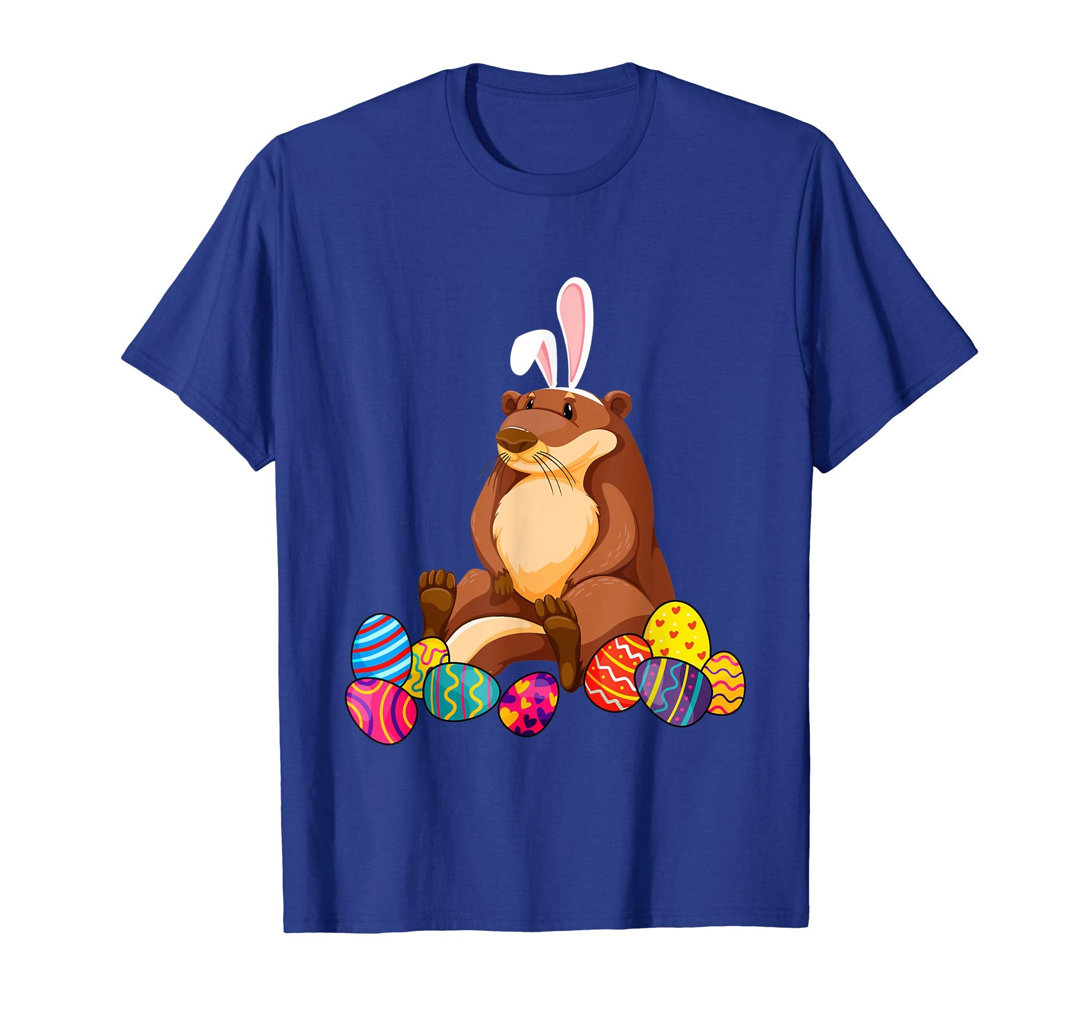 Otter Bunny Ear With Egg Easter Easter Day Shirt