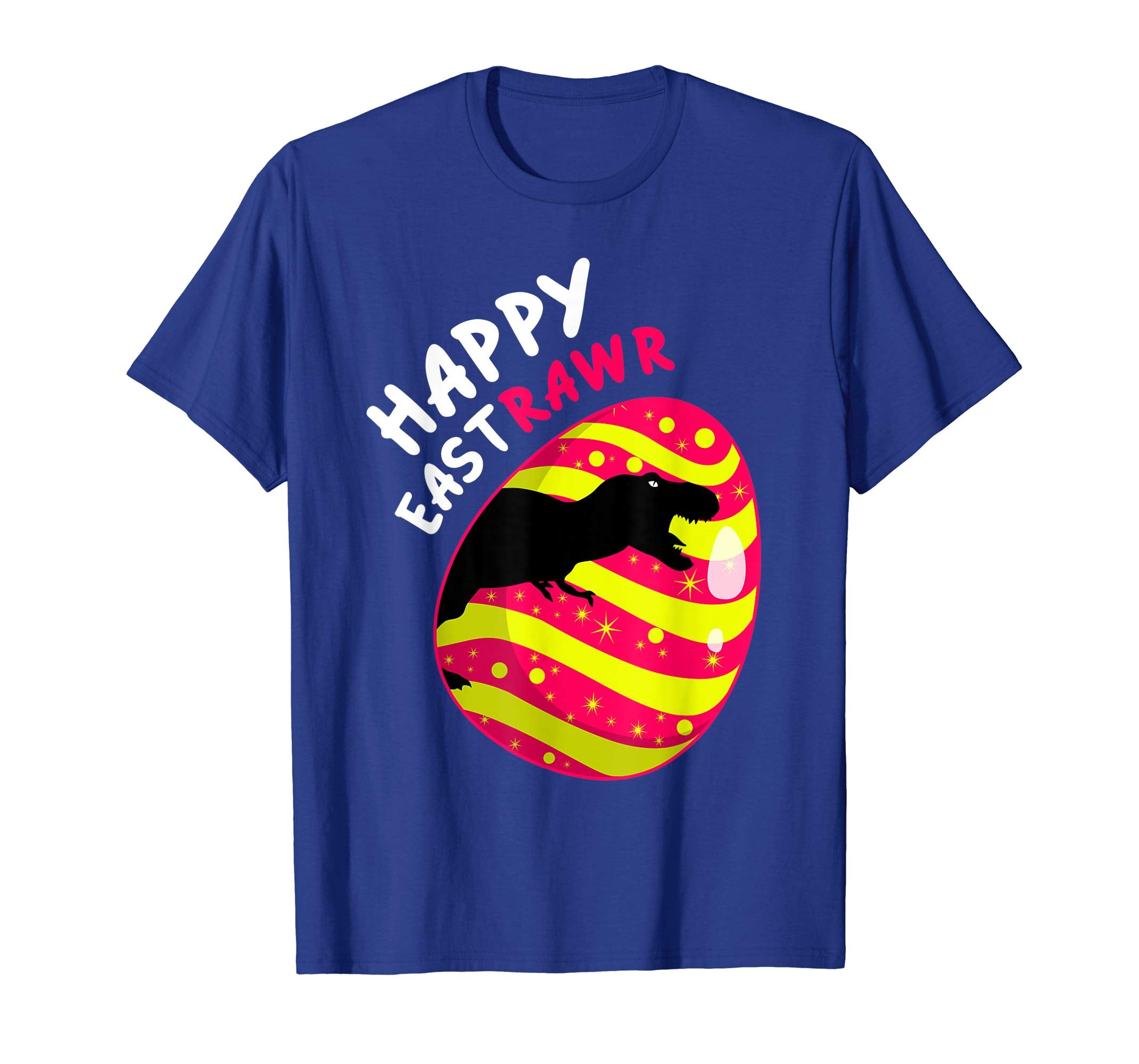 Kids T Rex Dinosaur Easter TShirt Funny Happy Eastrawr Shirt