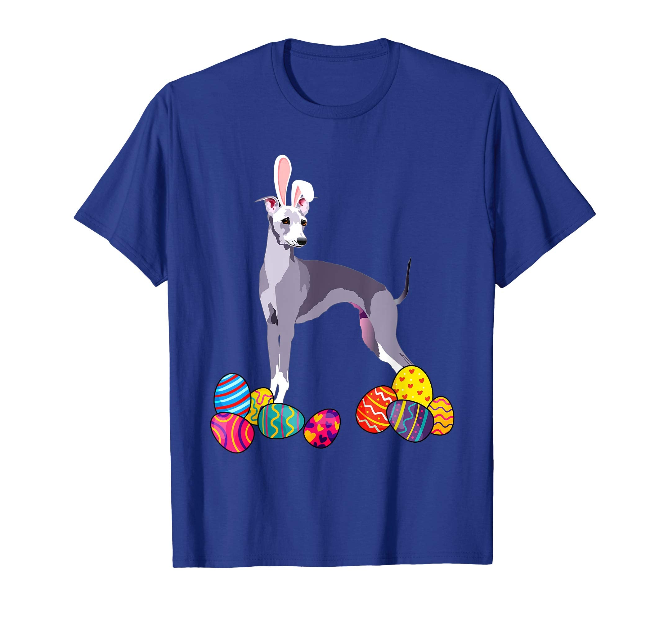Italian Greyhound Bunny Ear With Egg Easter Easter Day Shirt