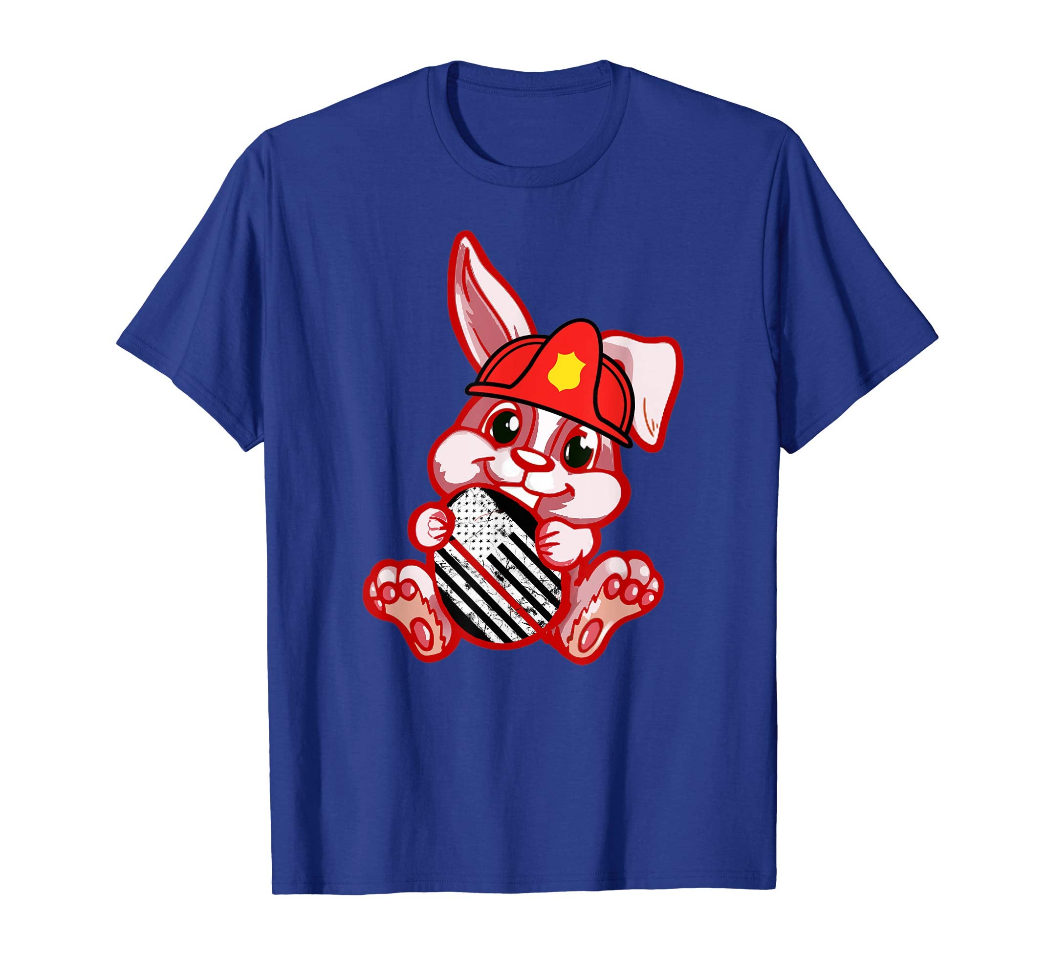 Mens Firefighter Easter Shirt