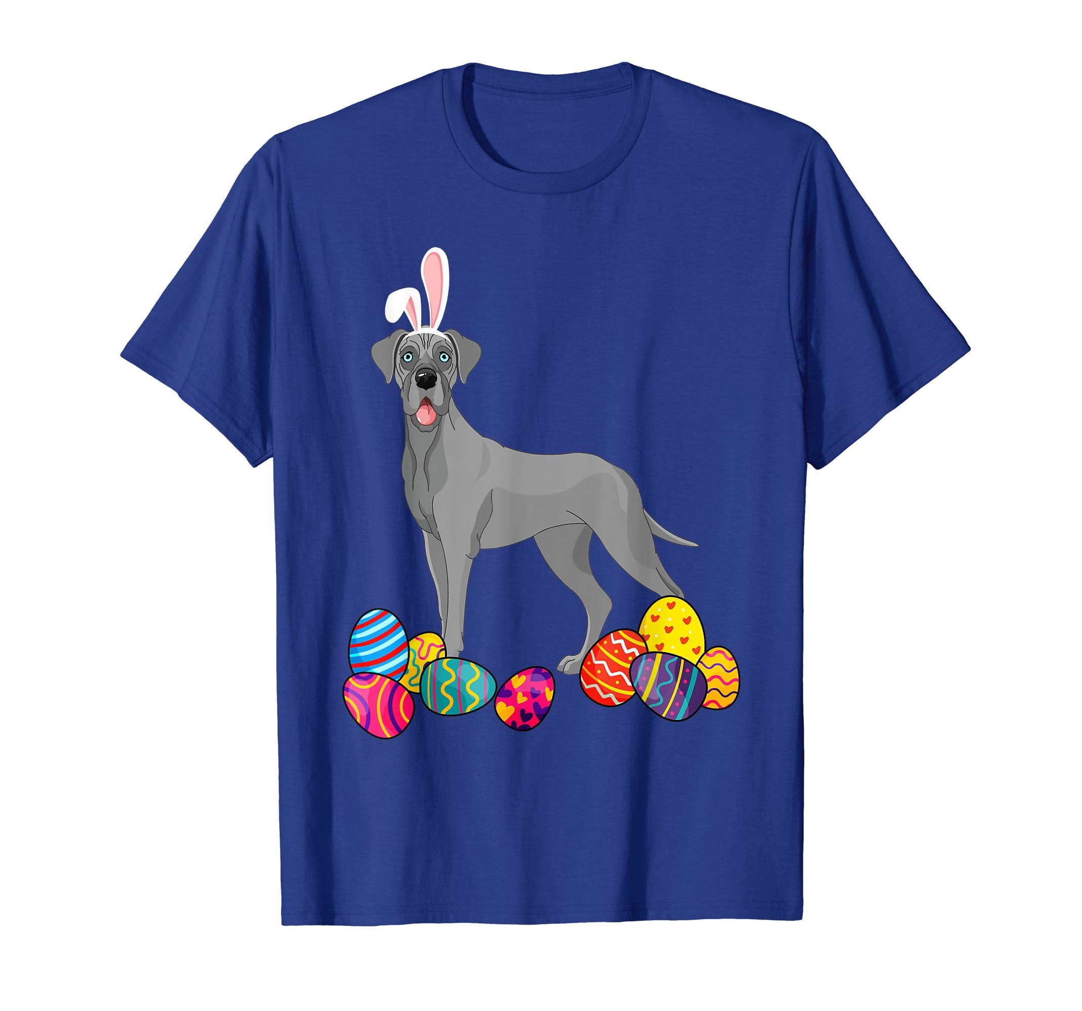 Great Dane Bunny Ear With Egg Easter Easter Day Shirt