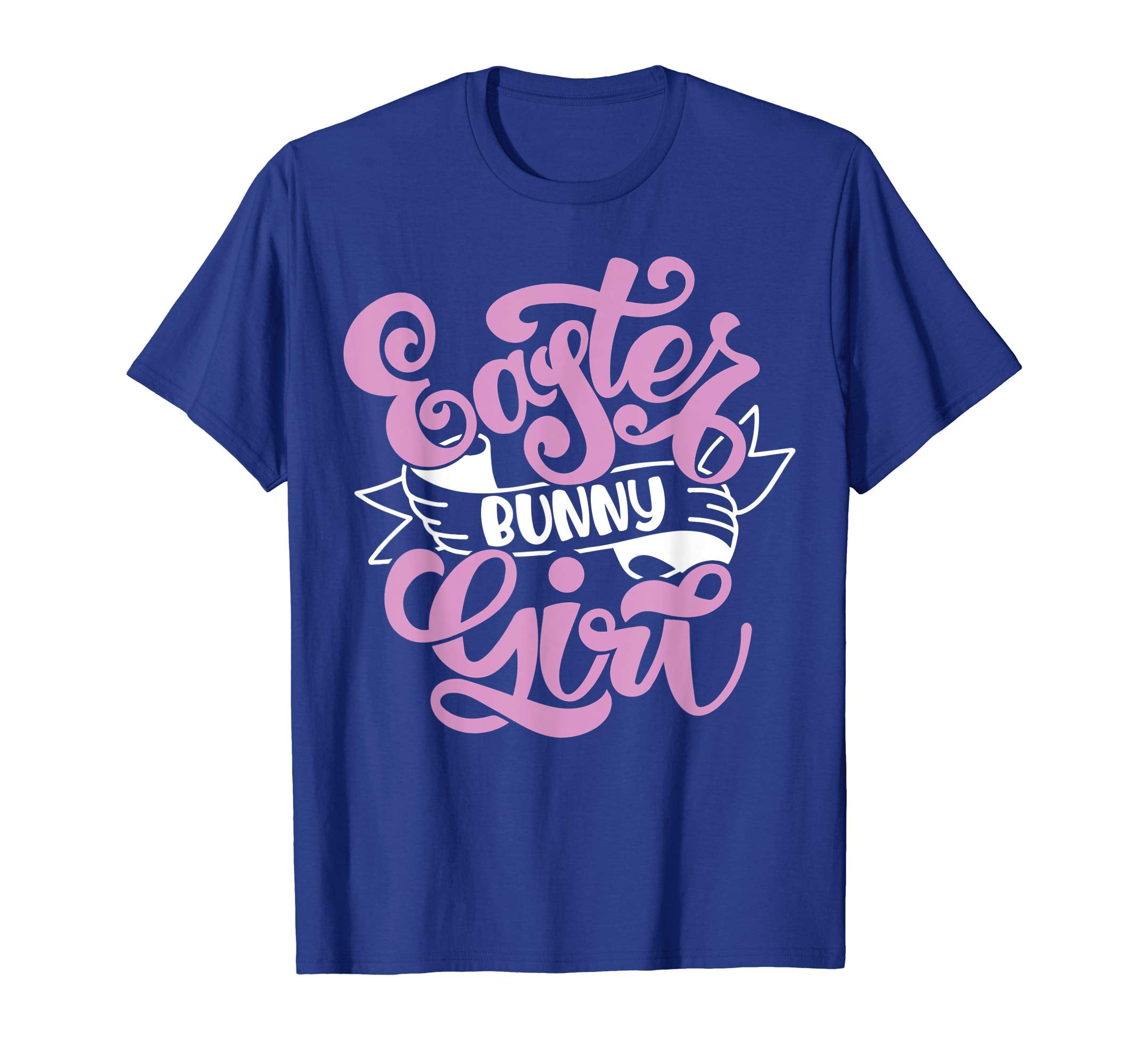 Cute Girls Easter T Shirt - Easter Bunny Girl T Shirt