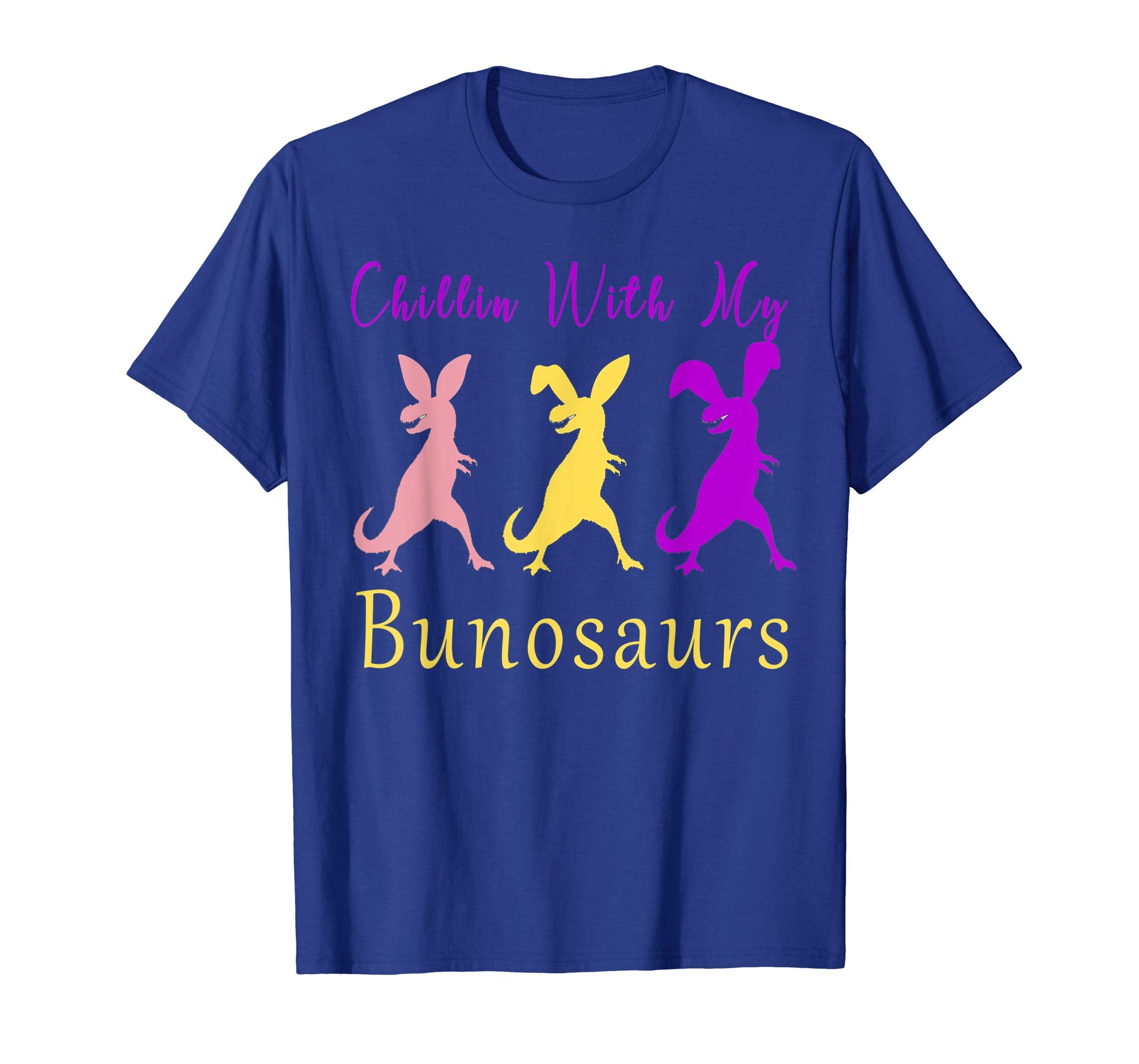 Funny Easter Chillin With My Bunosaurs Mother &amp; Father Shirt