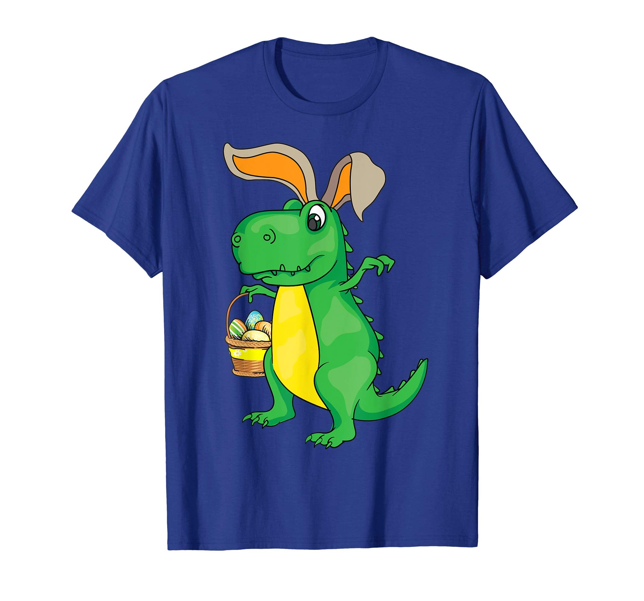Tyrannosaurus Dinosaur Easter Eggs Bunny Tee For Cool Family