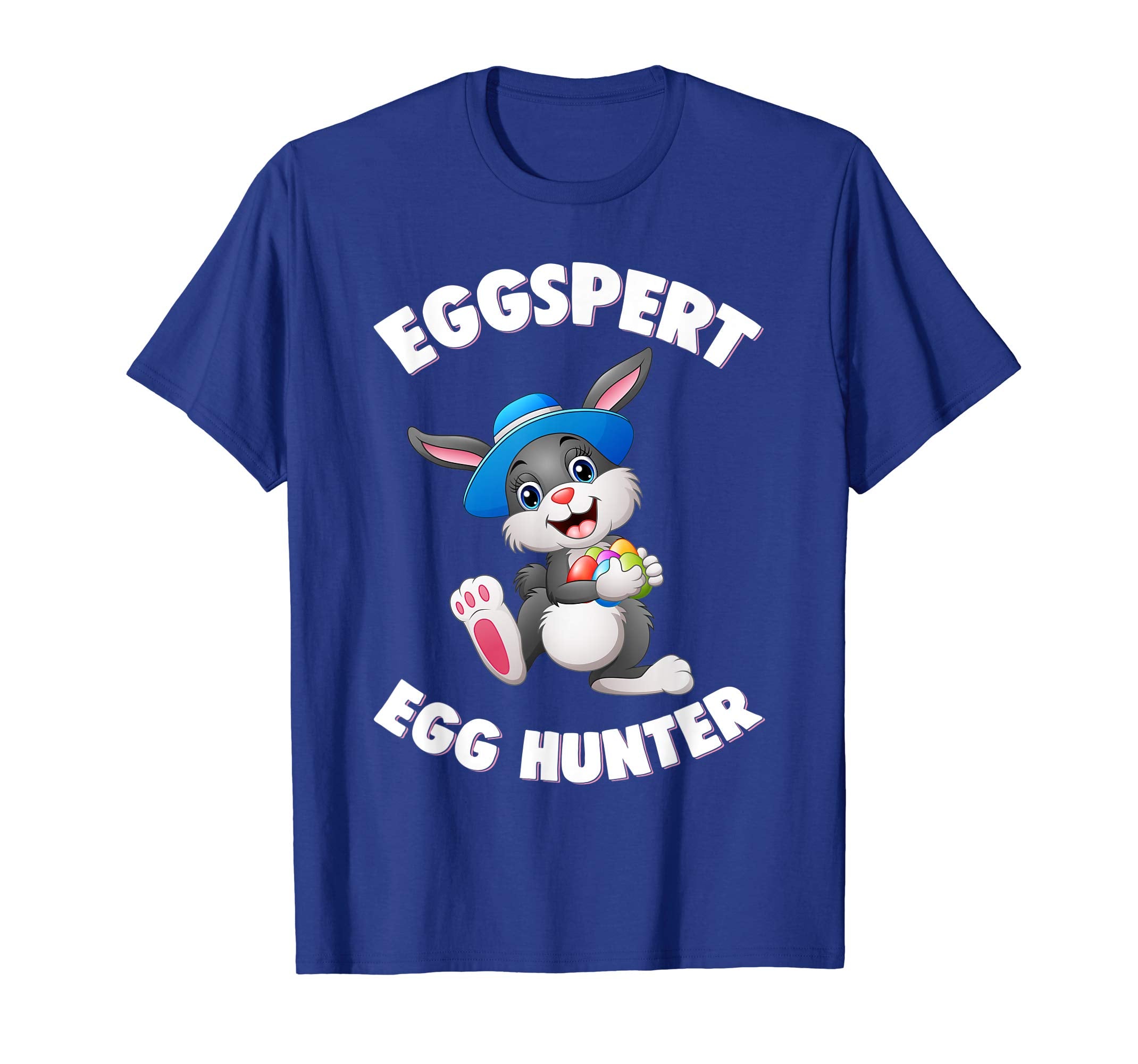 Eggspert Egg Hunter Happy Easter Kids Boys Girls T Shirt