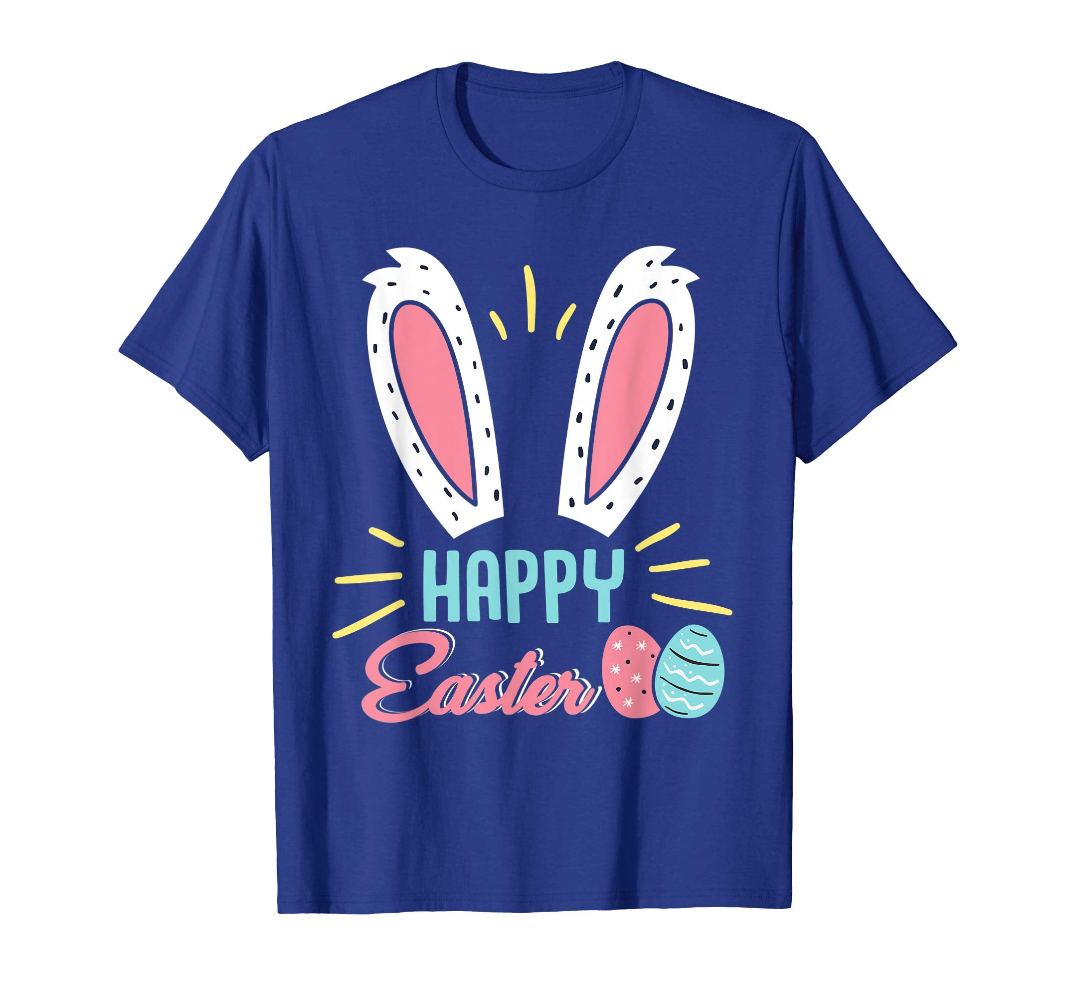 Happy Easter Shirt Colorful Eggs