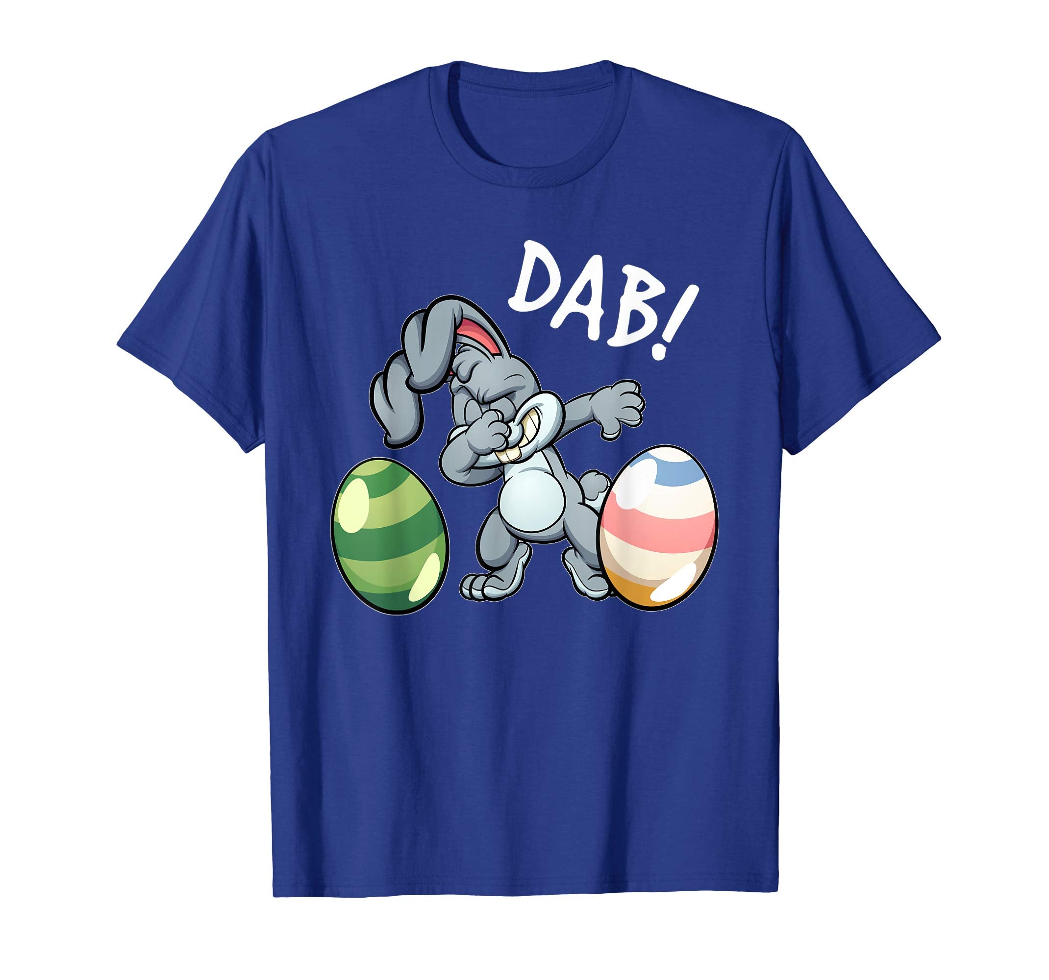 Easter Shirt For Kids Boys Girls Dabbing Easter Bunny Gift