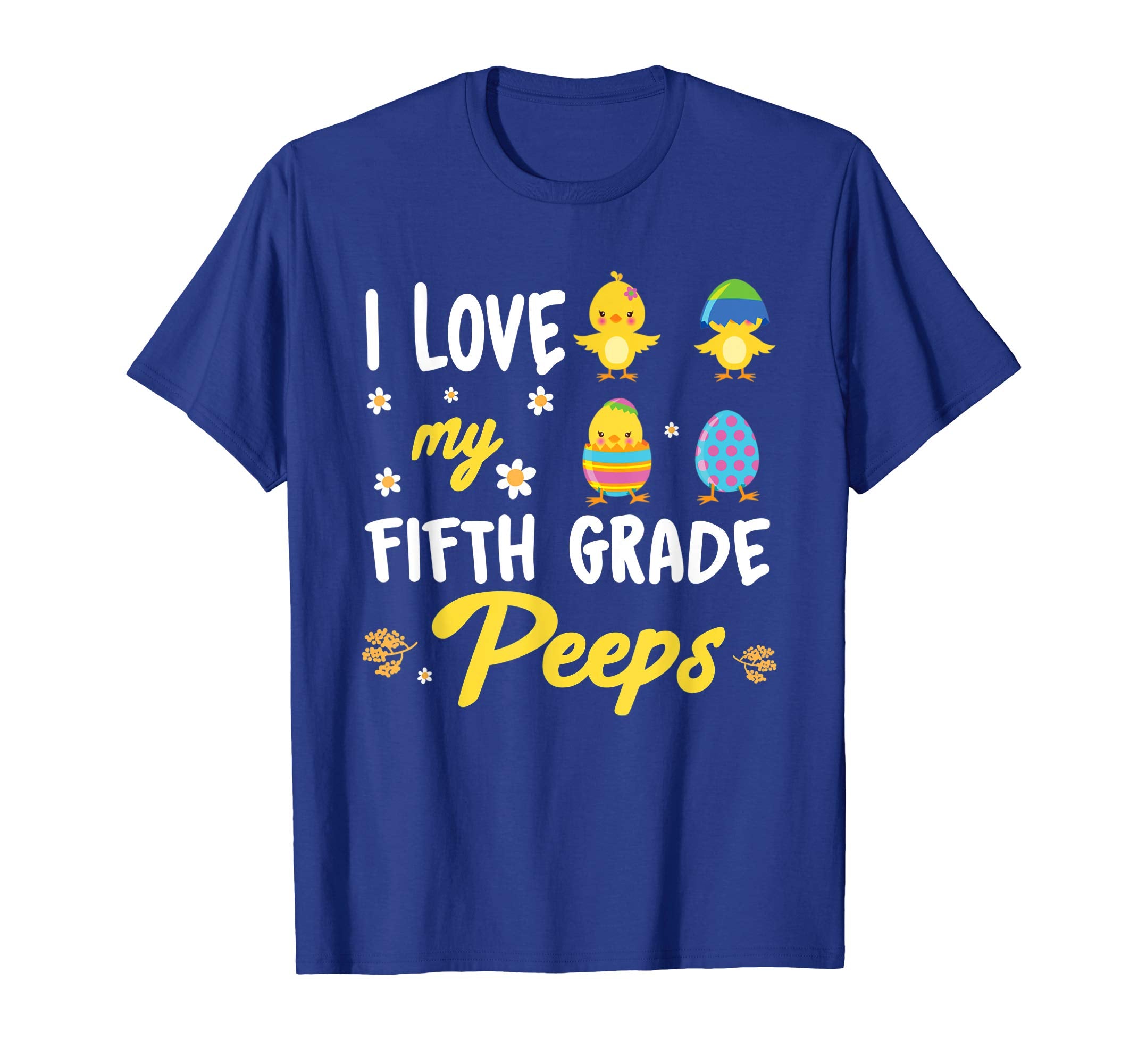 I Love MyFifth Grade Peeps Easter Day T-Shirt