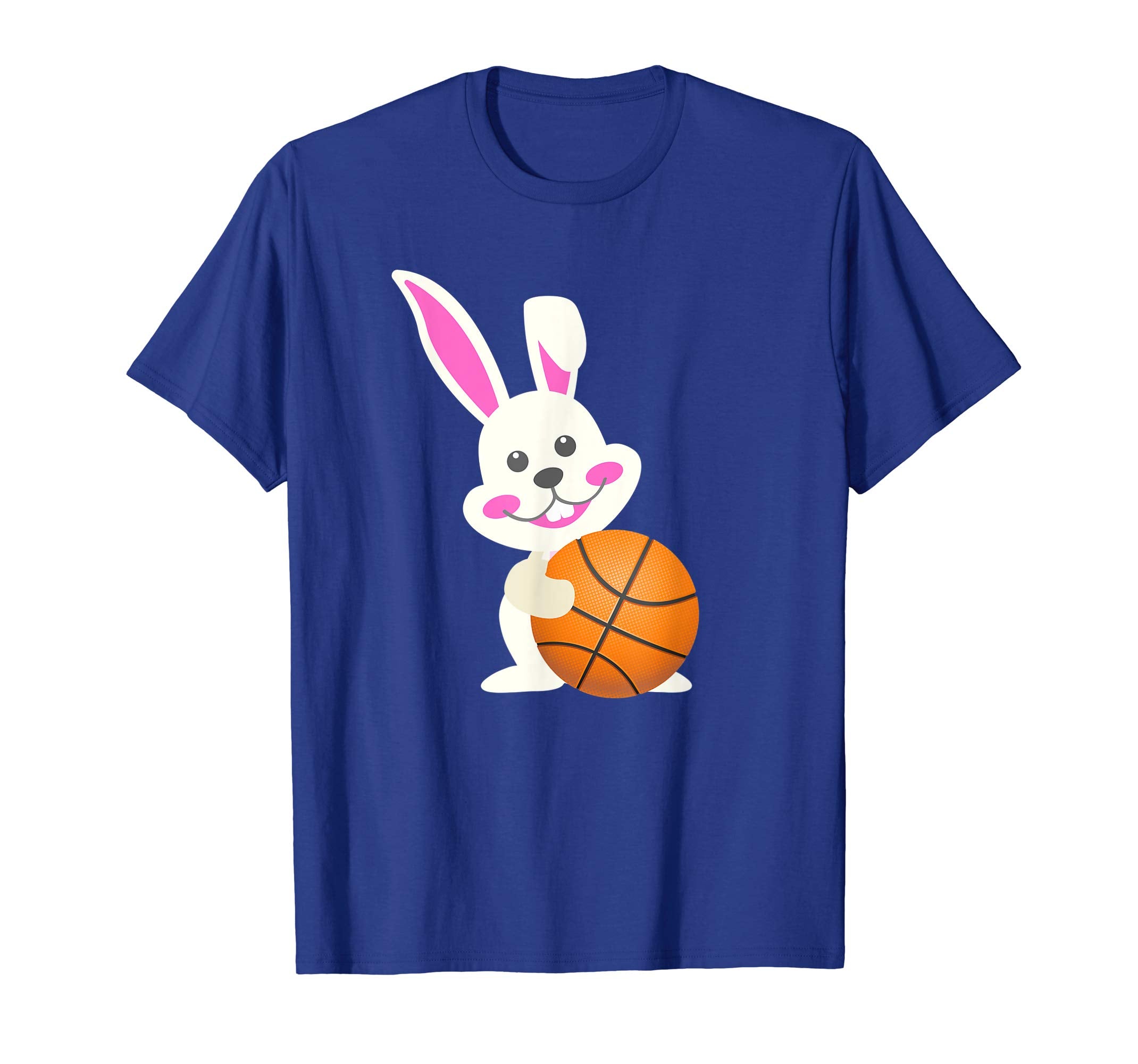 Basketball Easter Bunny Egg T-Shirt Funny for Kids Boys