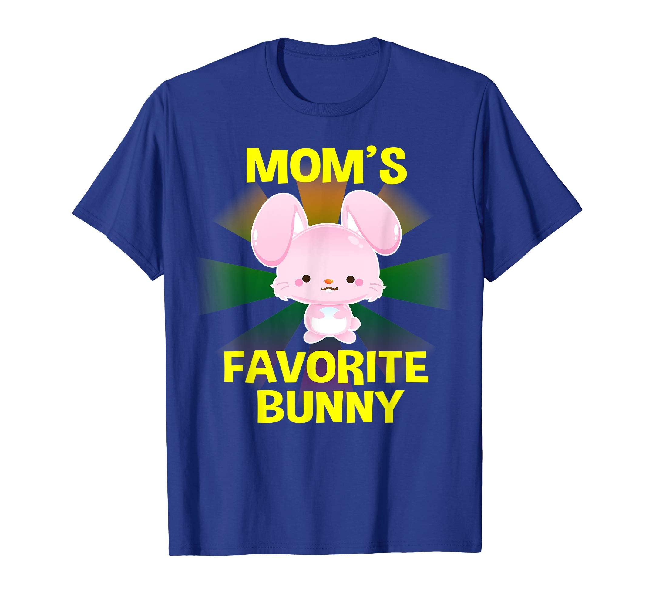 Moms Favorite Bunny Easter T shirt Gifts for Men Women Kids