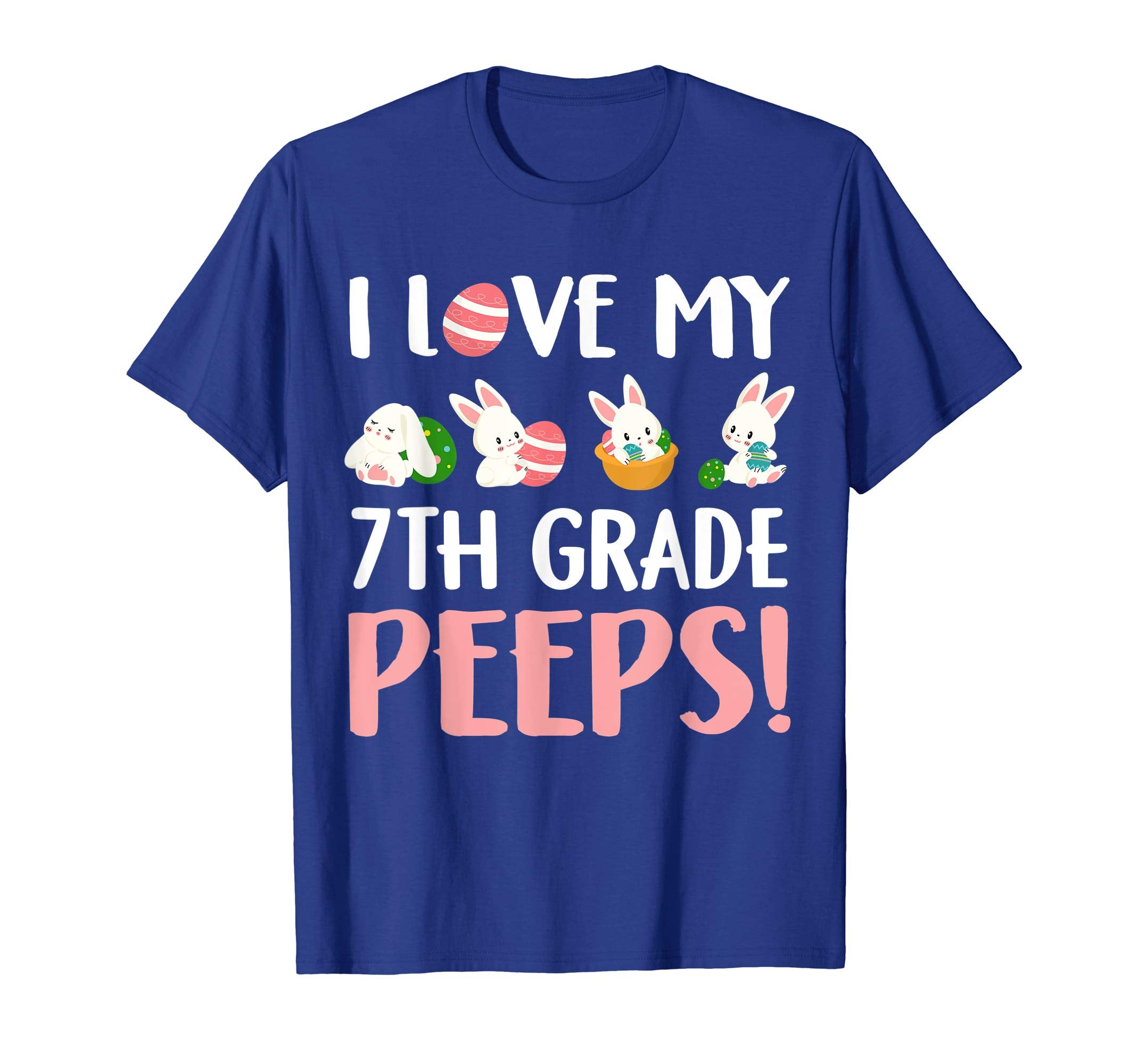 I Love My 7th Grade Peeps Easter Day T-Shirt