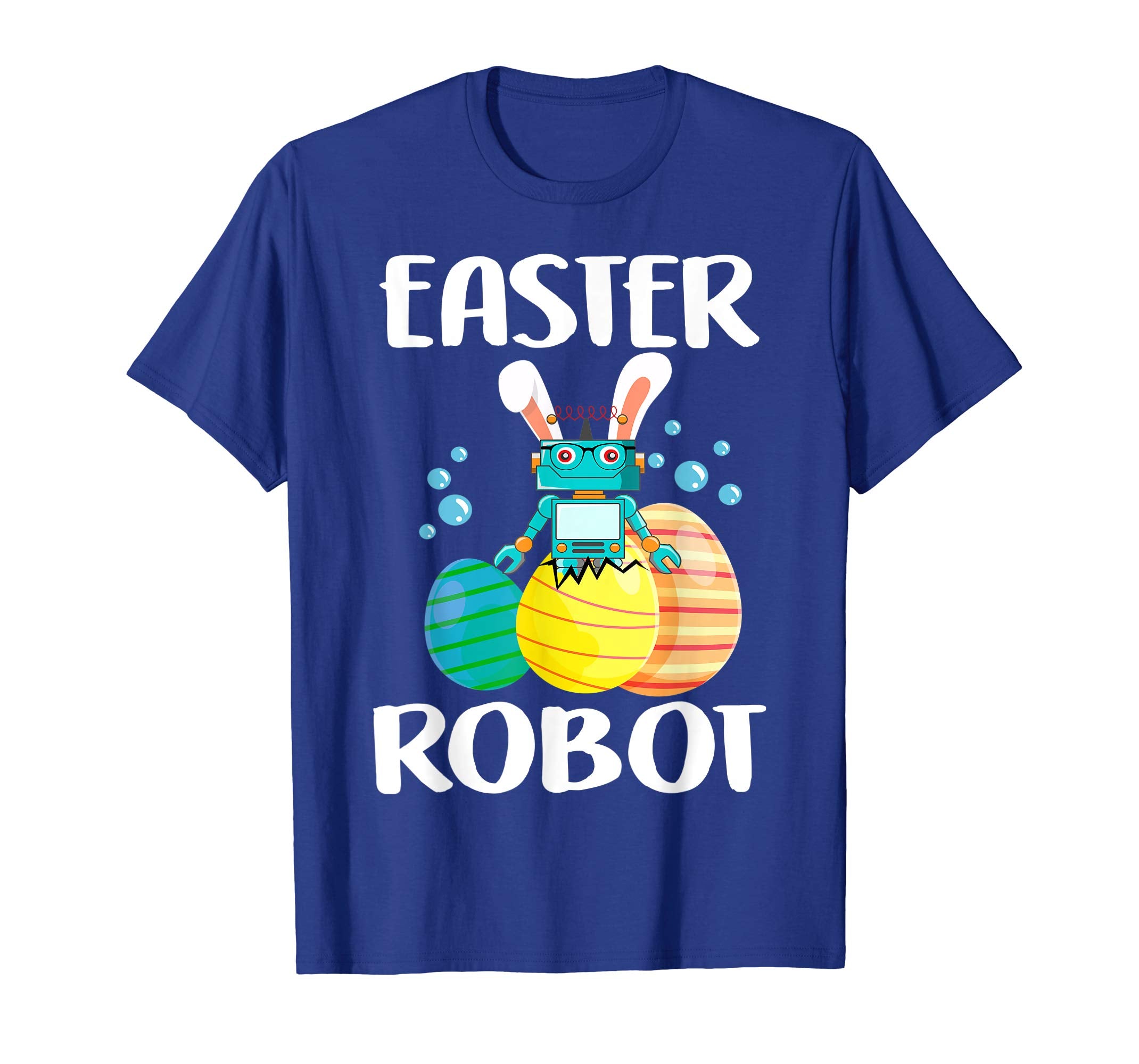 Easter Egg Happy Easter Day T-Shirt Easter Robot