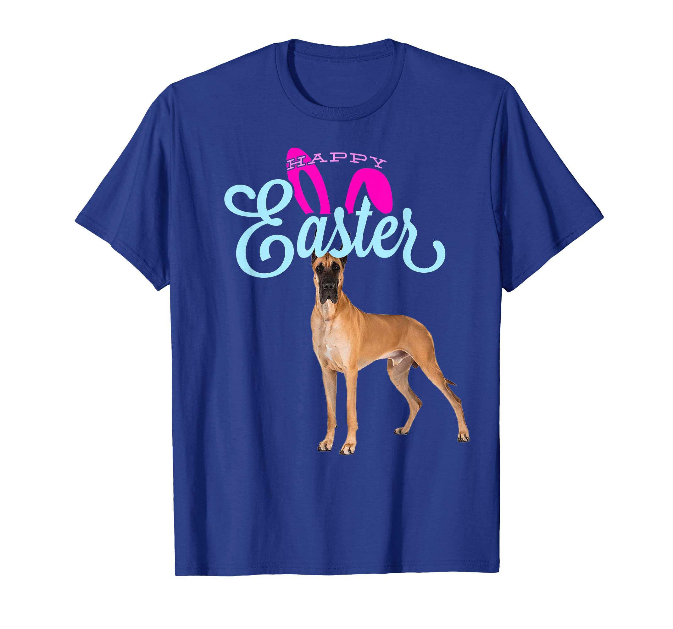 Easter Bunny Great Dane Tshirt Dog Men Women Gift Easter Day
