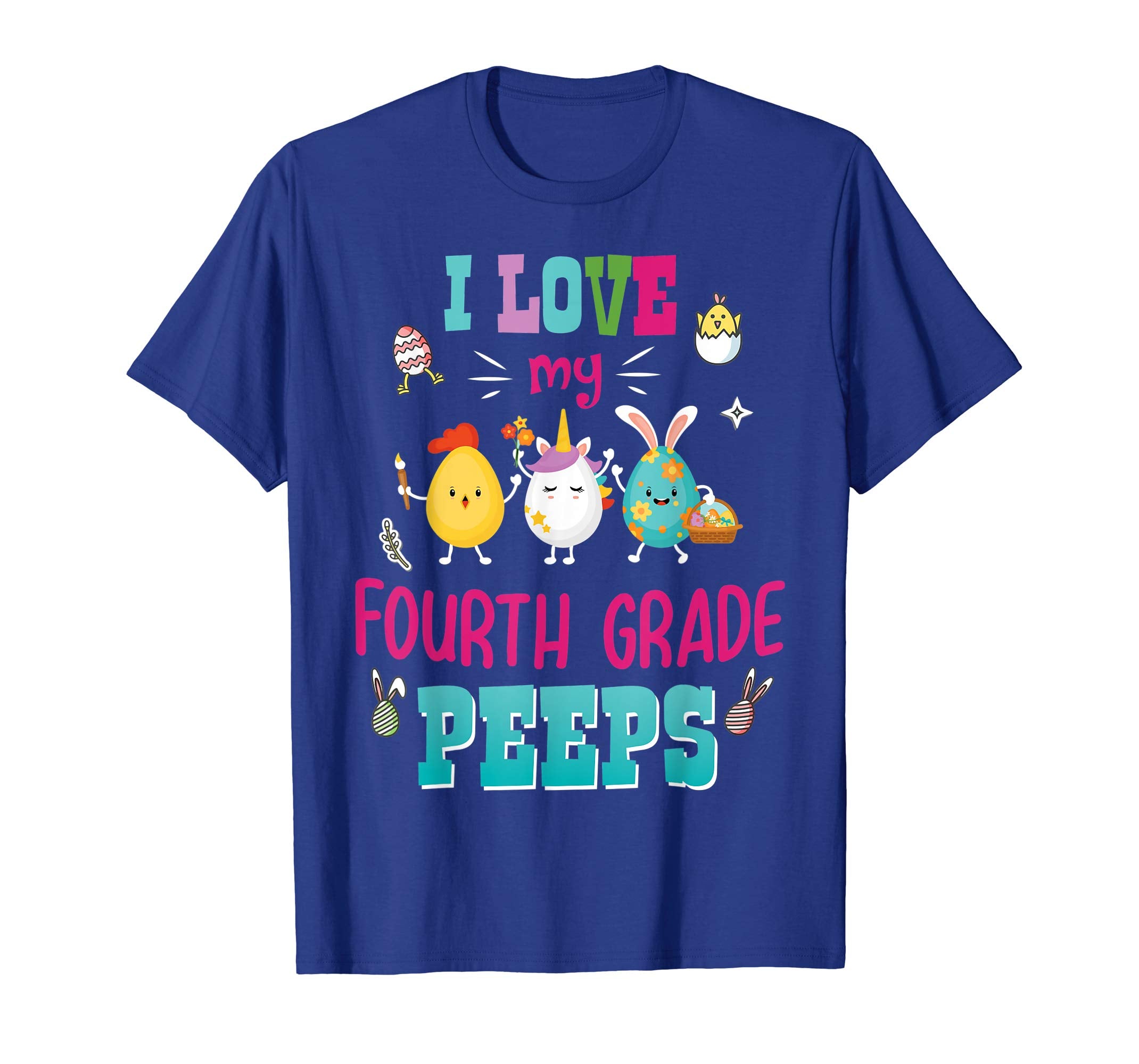 I Love MyFourth Grade Peeps Easter Day T-Shirt