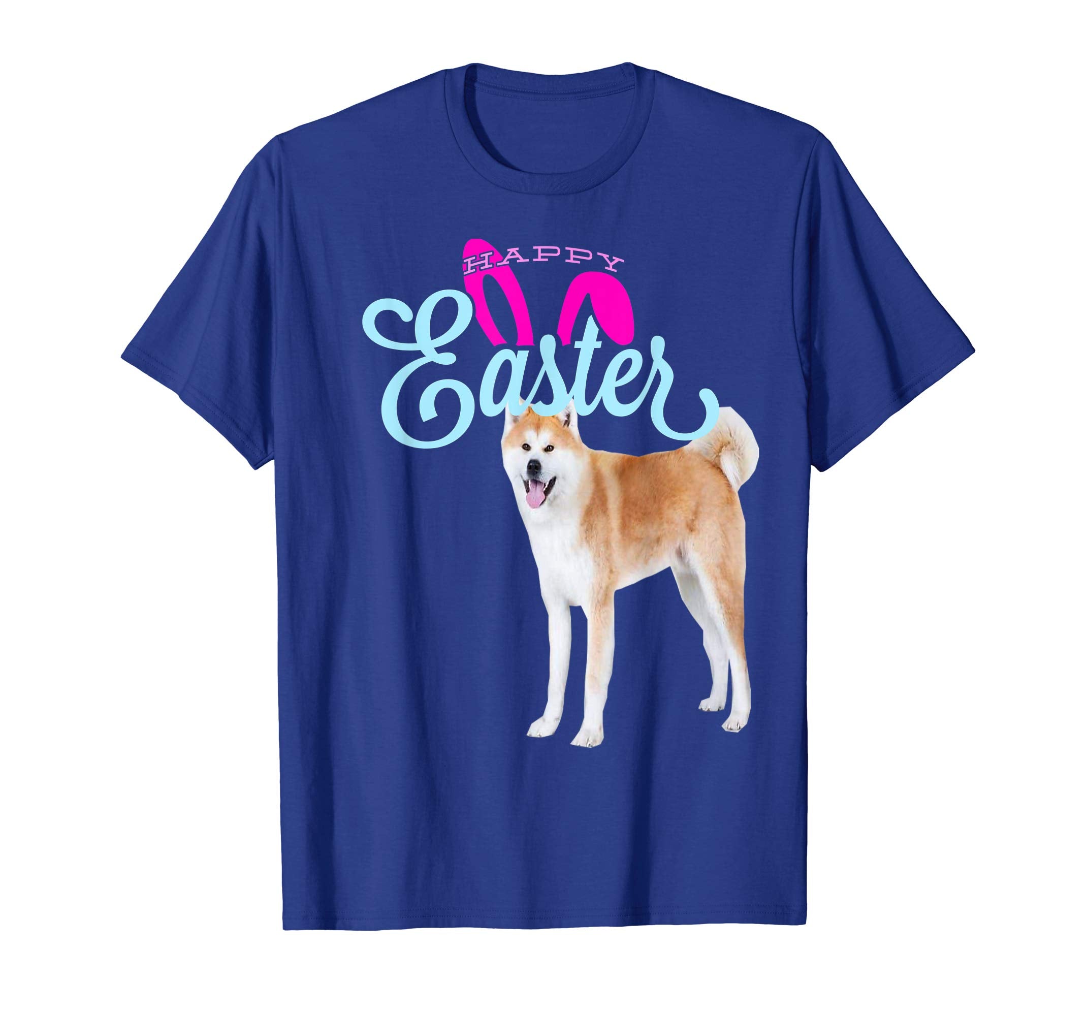 Easter Bunny Akita Tshirt Dog Men Women Gift Easter Day