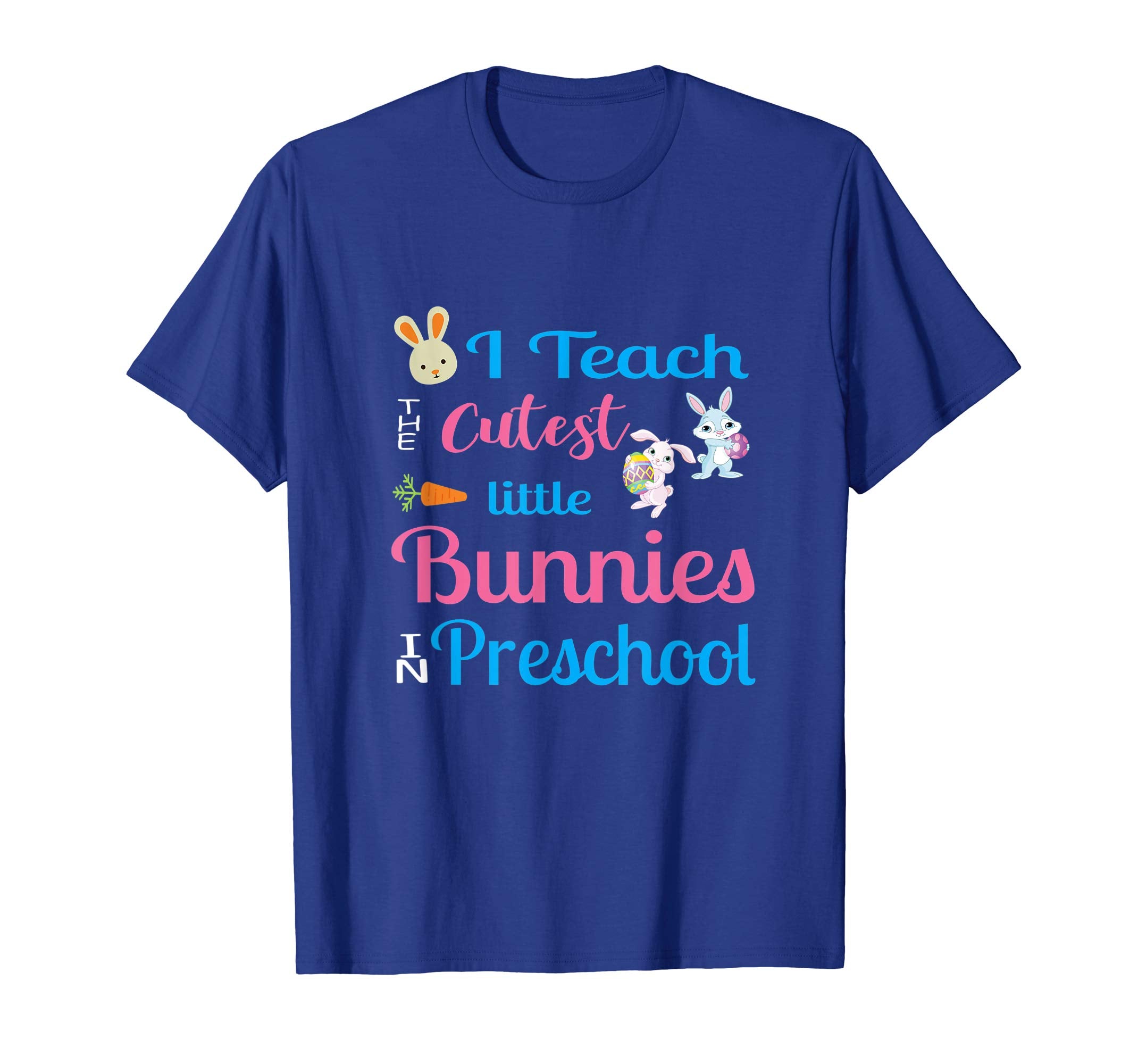 Teacher preschool bunny Easter tshirt gifts