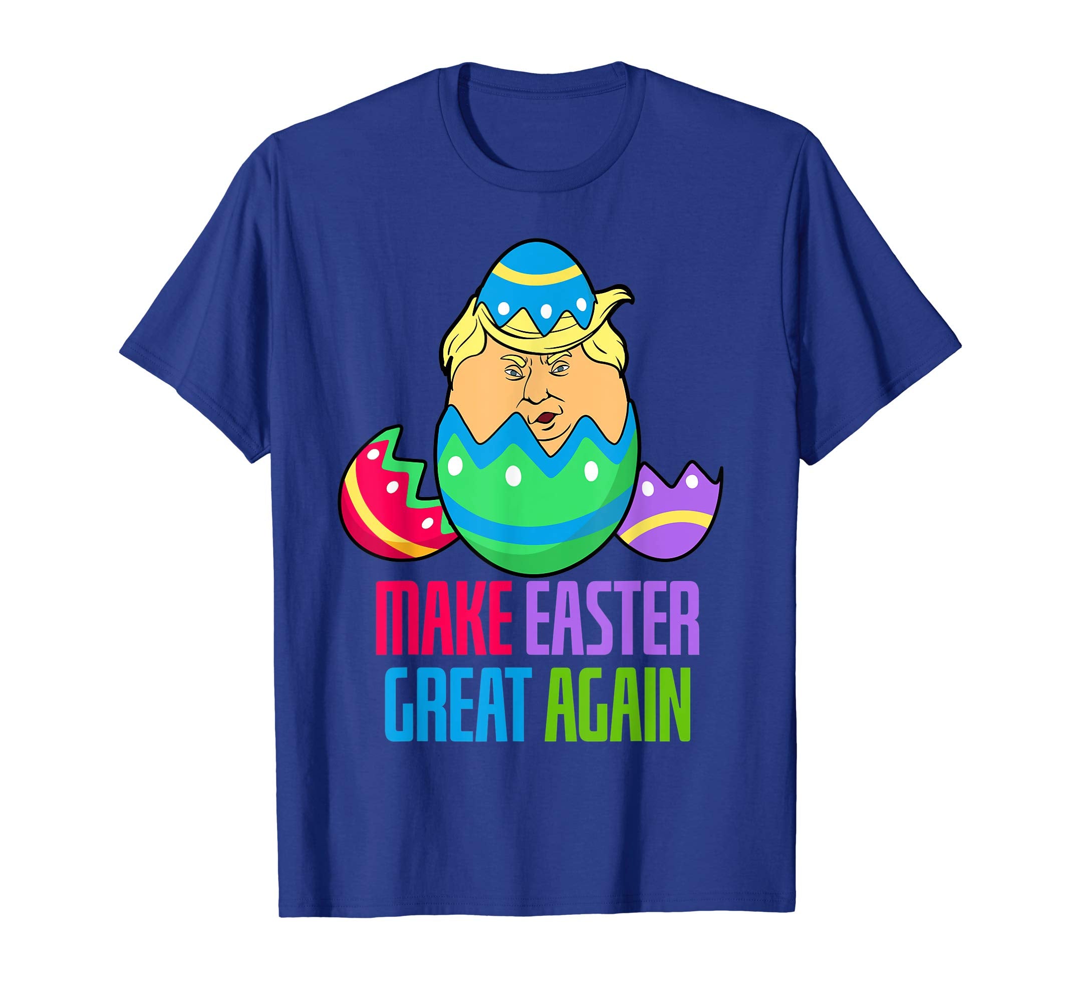 Make Easter great again Donald Trump Egg Hunt T Shirt Women