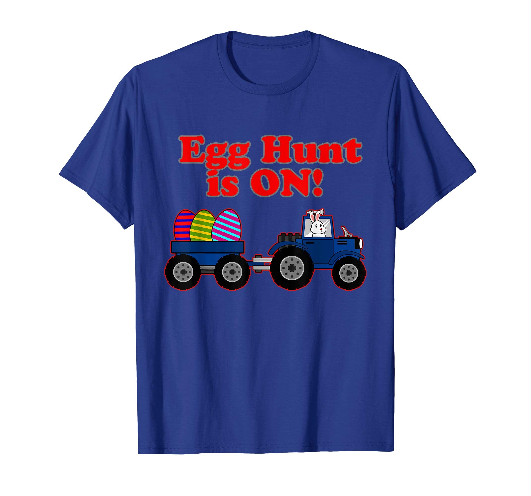 Easter Egg Bunny Tractor Shirt | Cool Hare Bulldozers Gift