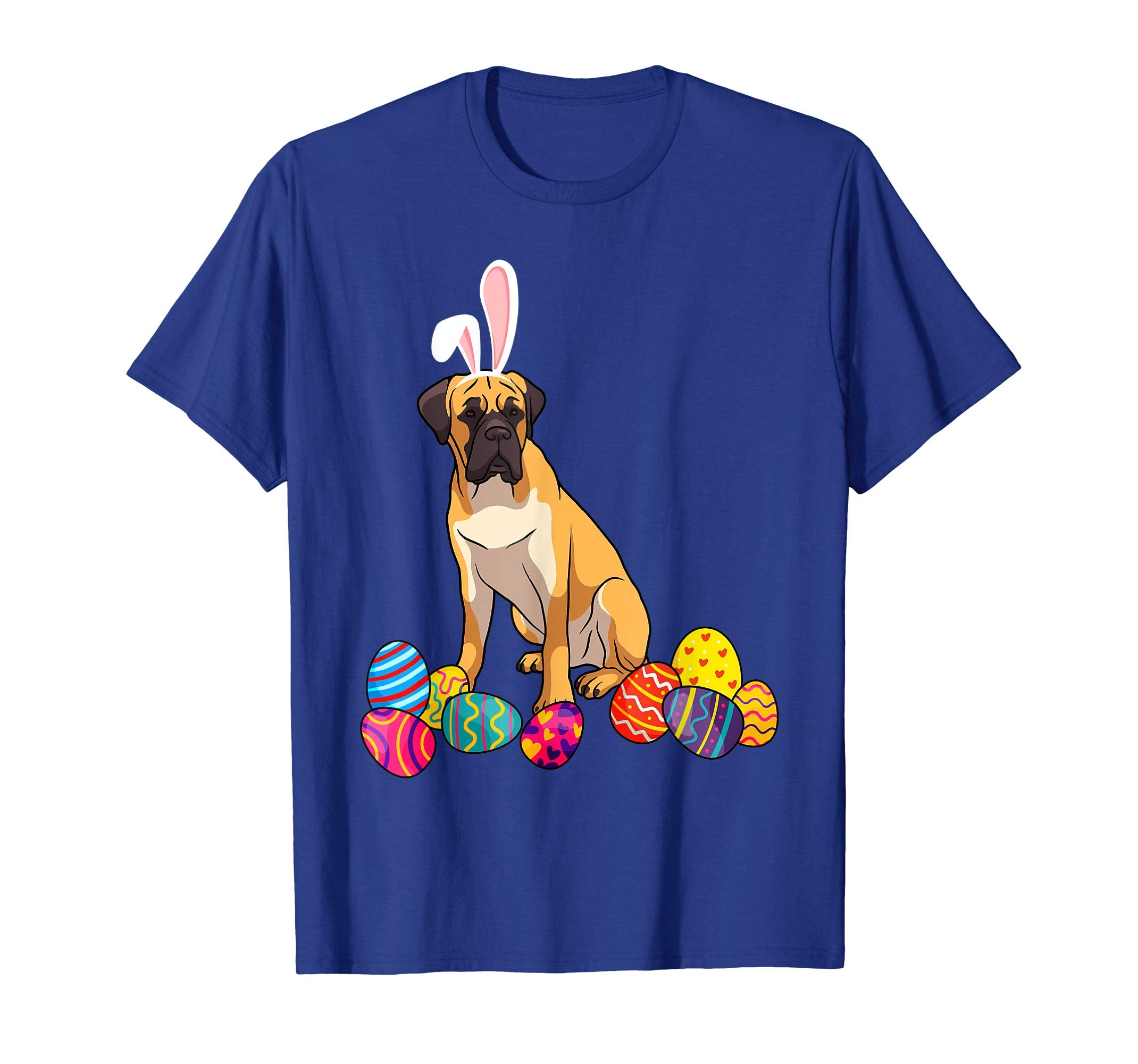 Mastiff Bunny Ear With Egg Easter Easter Day Shirt