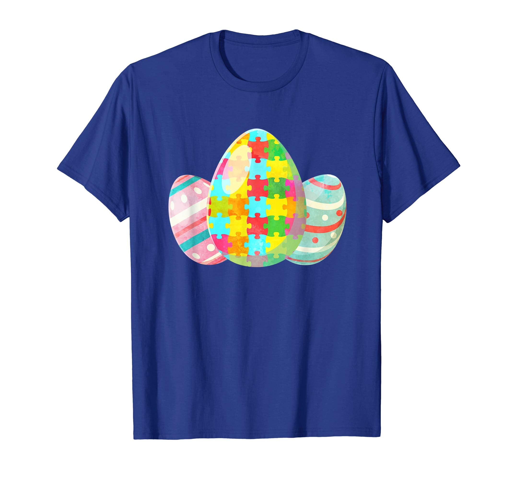 Easter Autism Puzzle T-shirt Support Bunny Autistics