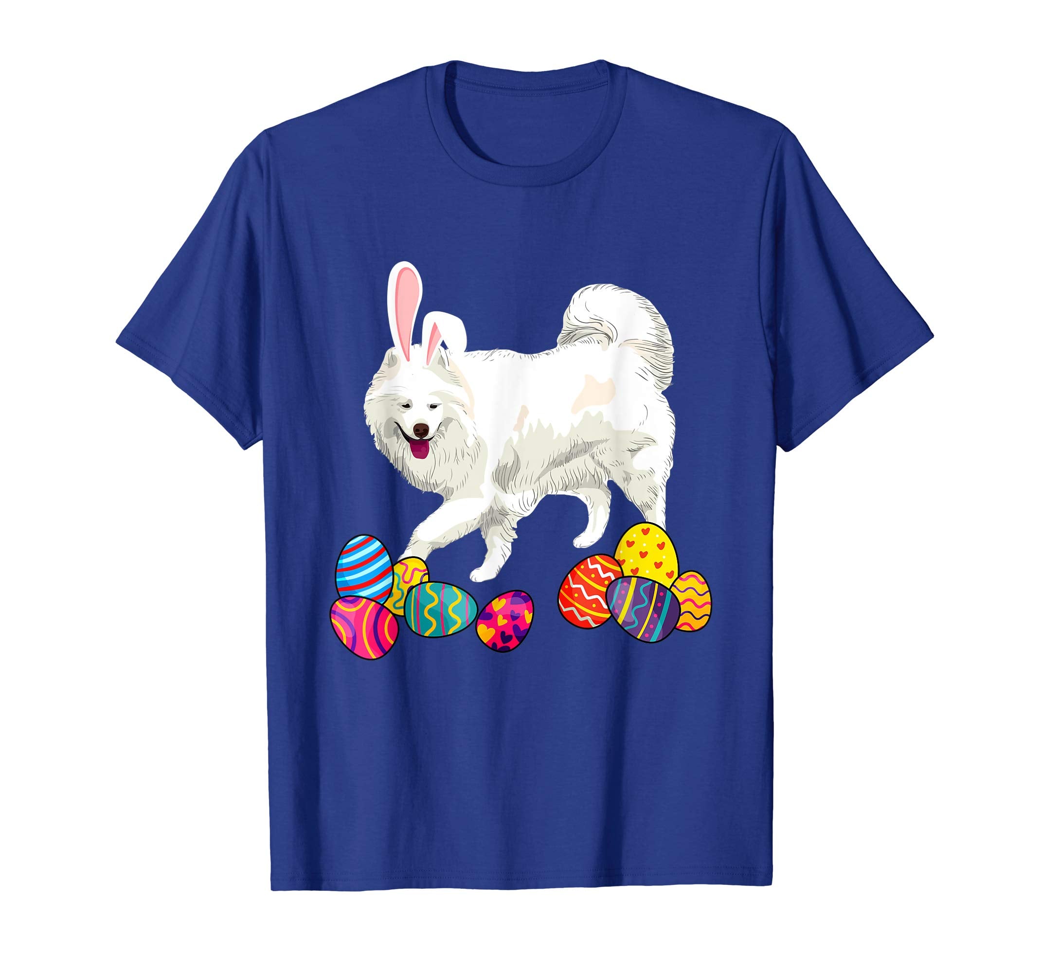 Samoyed Bunny Ear With Egg Easter Easter Day Shirt