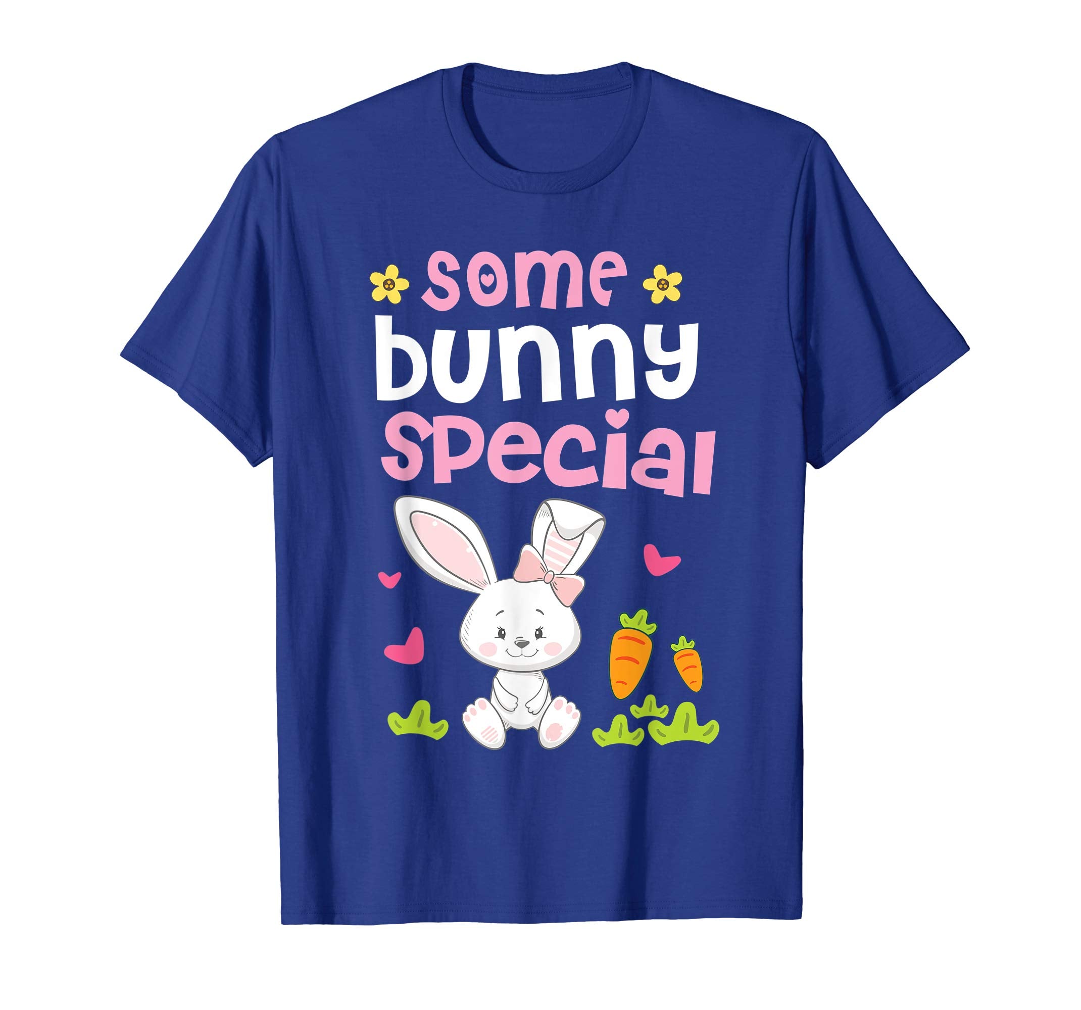 Heart Flower Carrot Bunny Easter Shirt Some Bunny Special