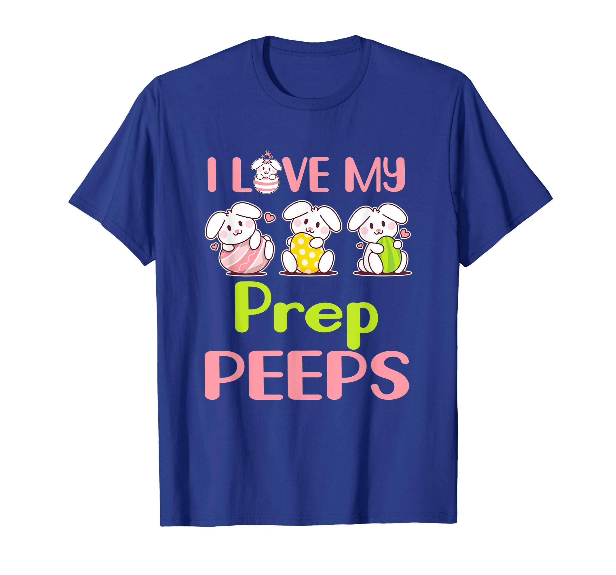 I Love My Prep Peeps Happy Easter Teacher Shirt