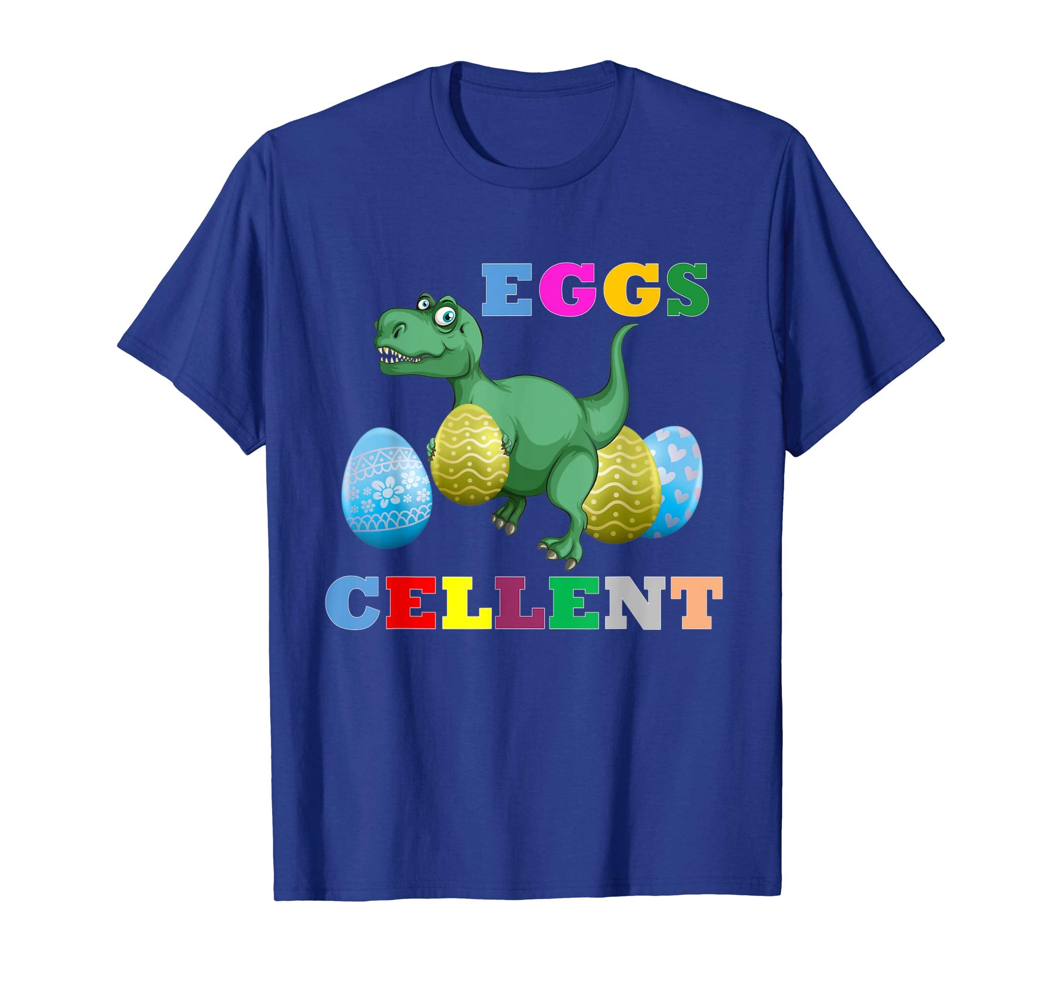 Easter T-Rex Shirt For Kids Cute Easter Dinosaur Eggs Shirt