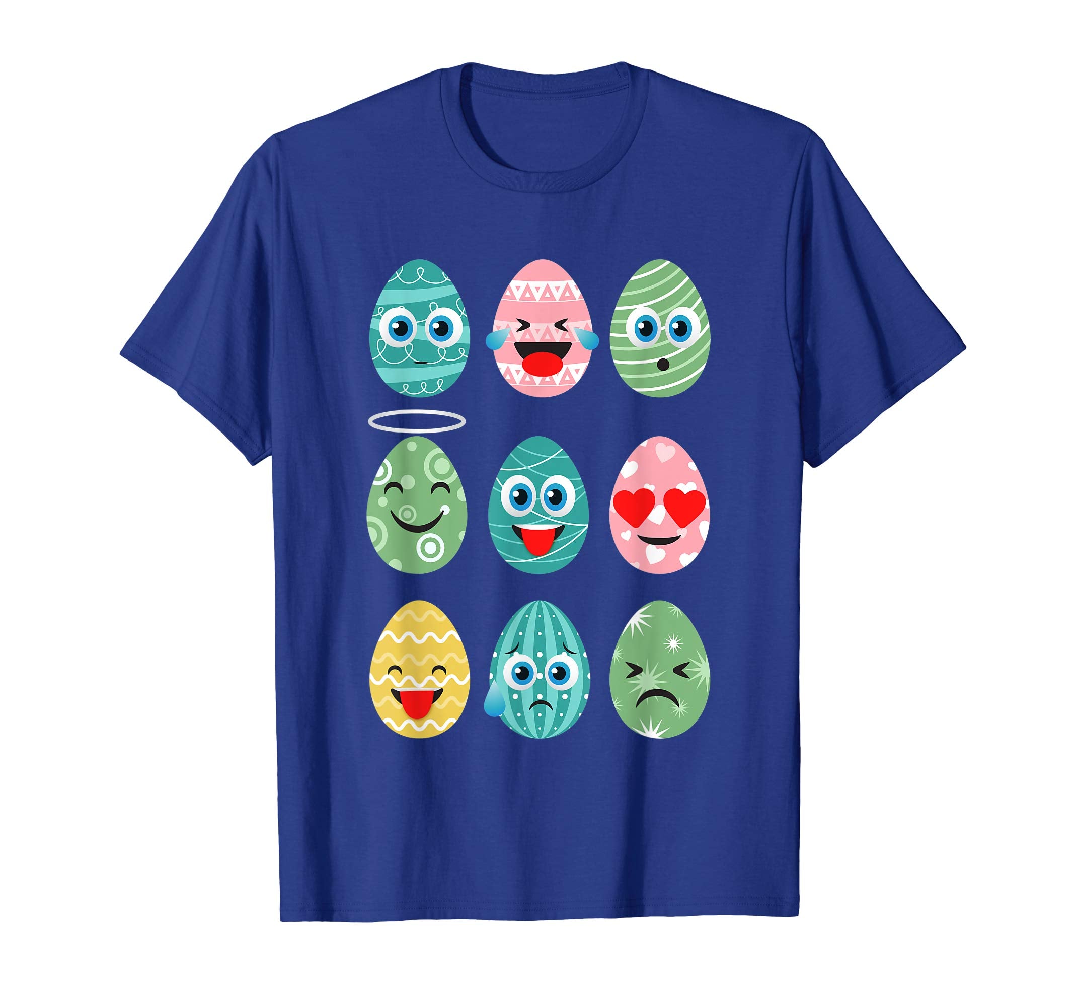Funny Easter Eggs Emojis Birthday Shirt For Men And Women