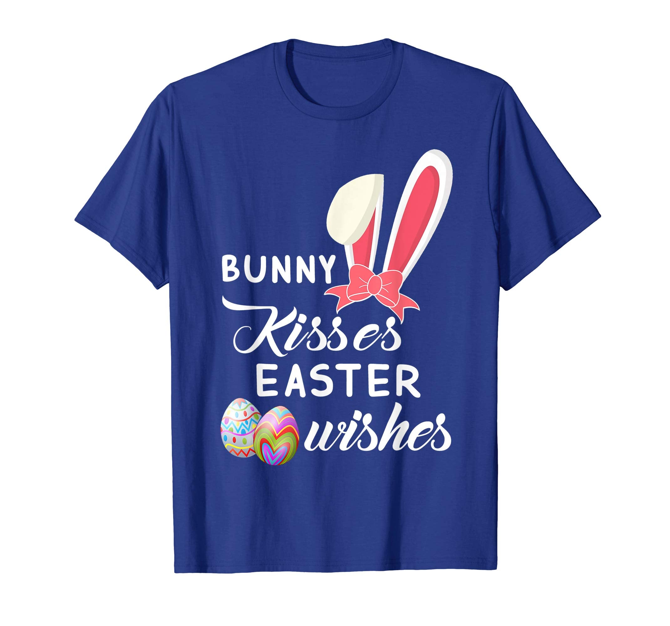 Bunny kisses Easter wishes Funny Rabbit Easter T Shirt