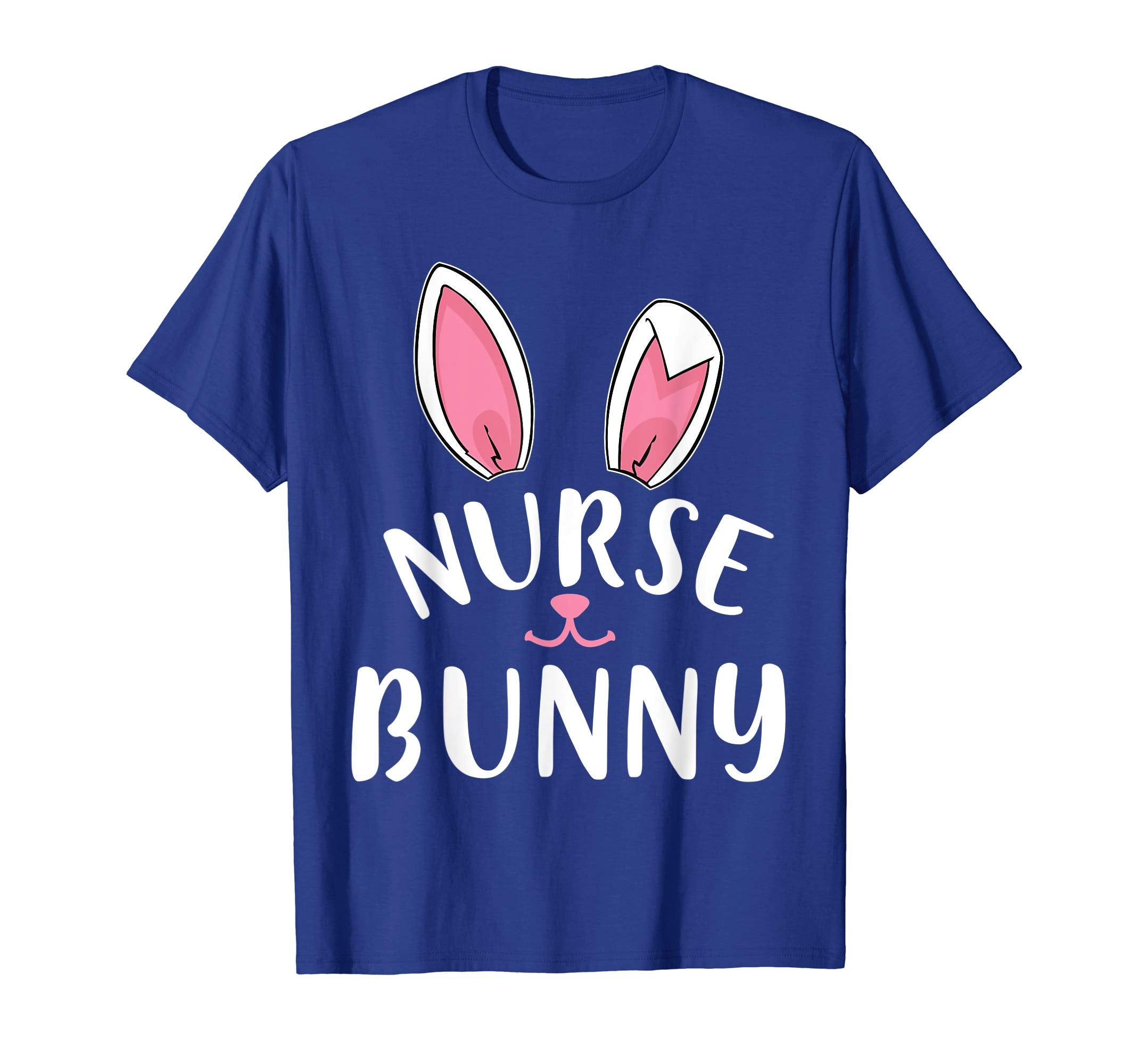 Lovely Bunny Rabbit Face Happy Easter Shirt Nurse Bunny