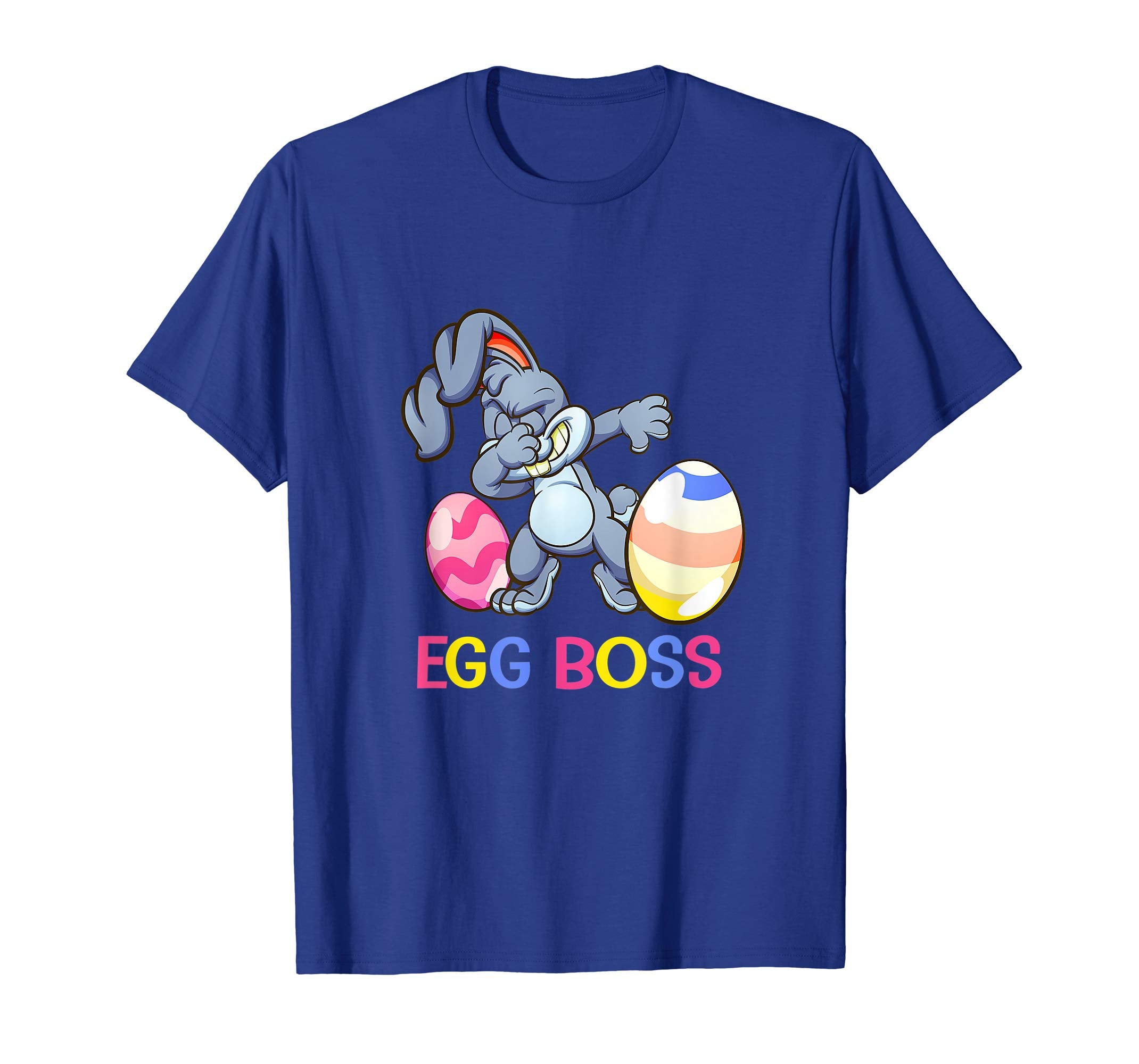 Dabbing Egg Boss Easter Bunny T-Shirt Easter Shirt