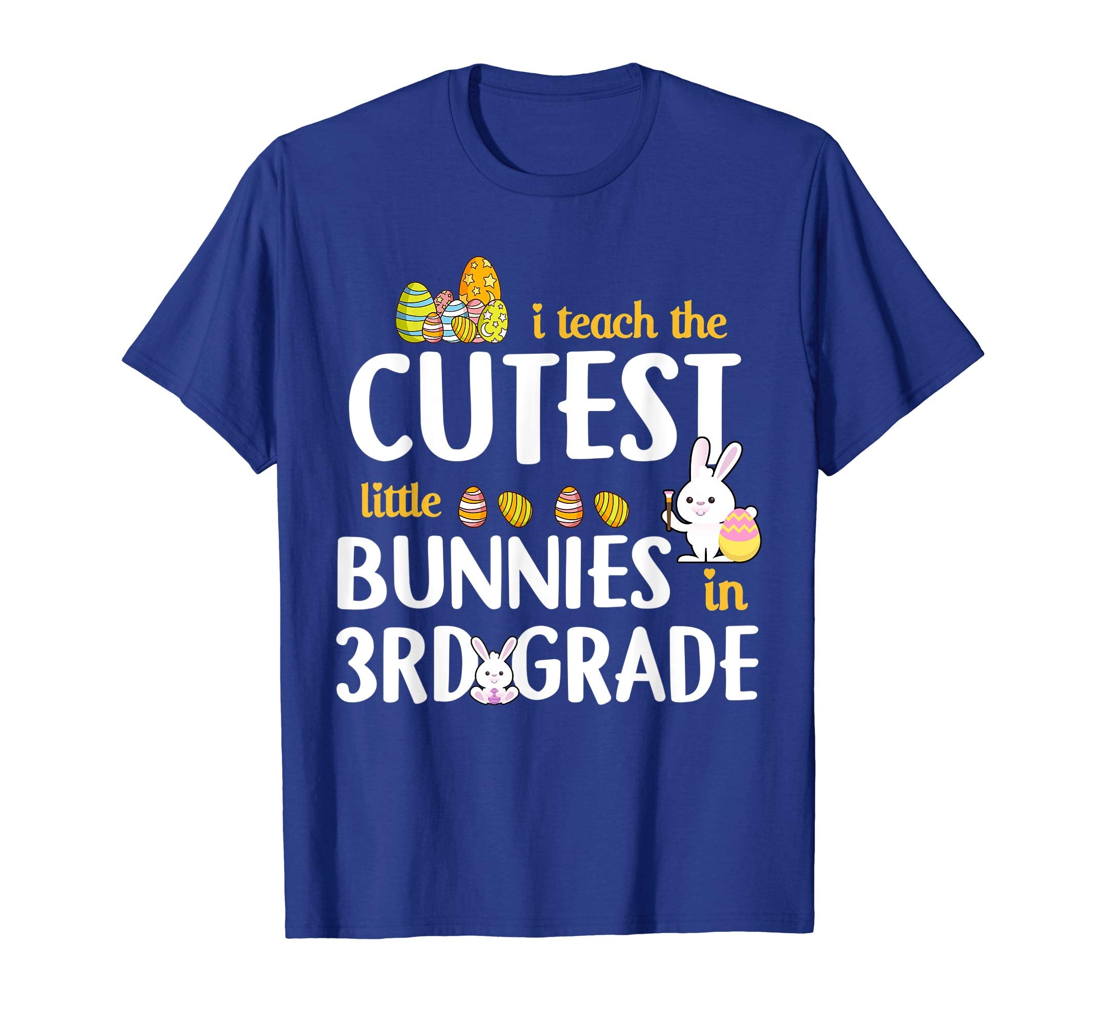 Easter 3rd Grade Teacher Shirt Gift Easter Shirts For Women