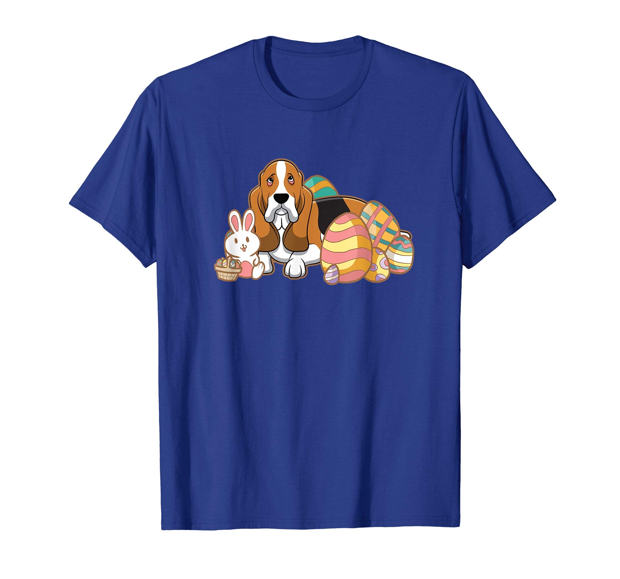 Easter Basset Hound Dog T-Shirt Gift