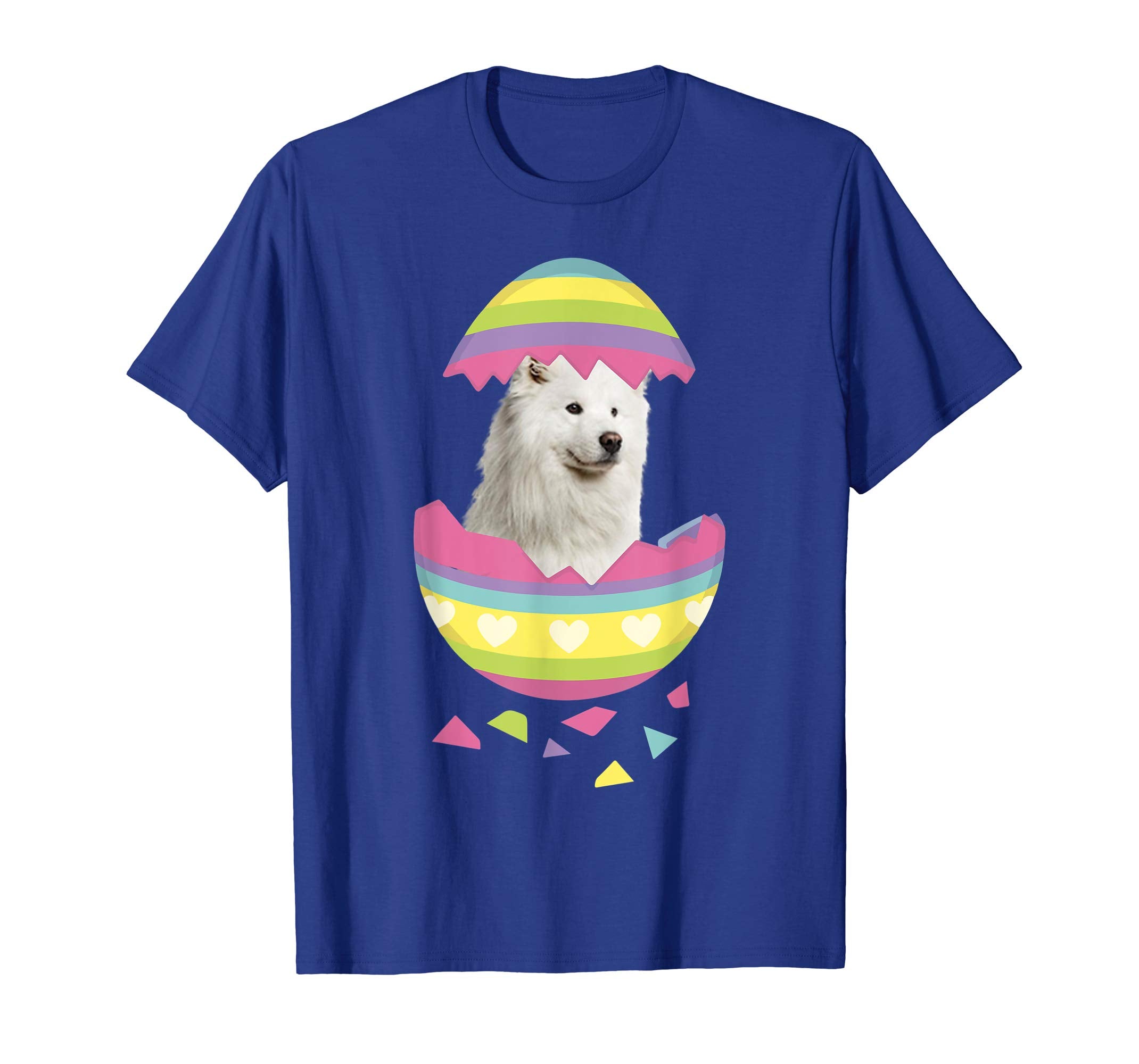 Samoyed Easter Egg T-Shirt Dog Lover