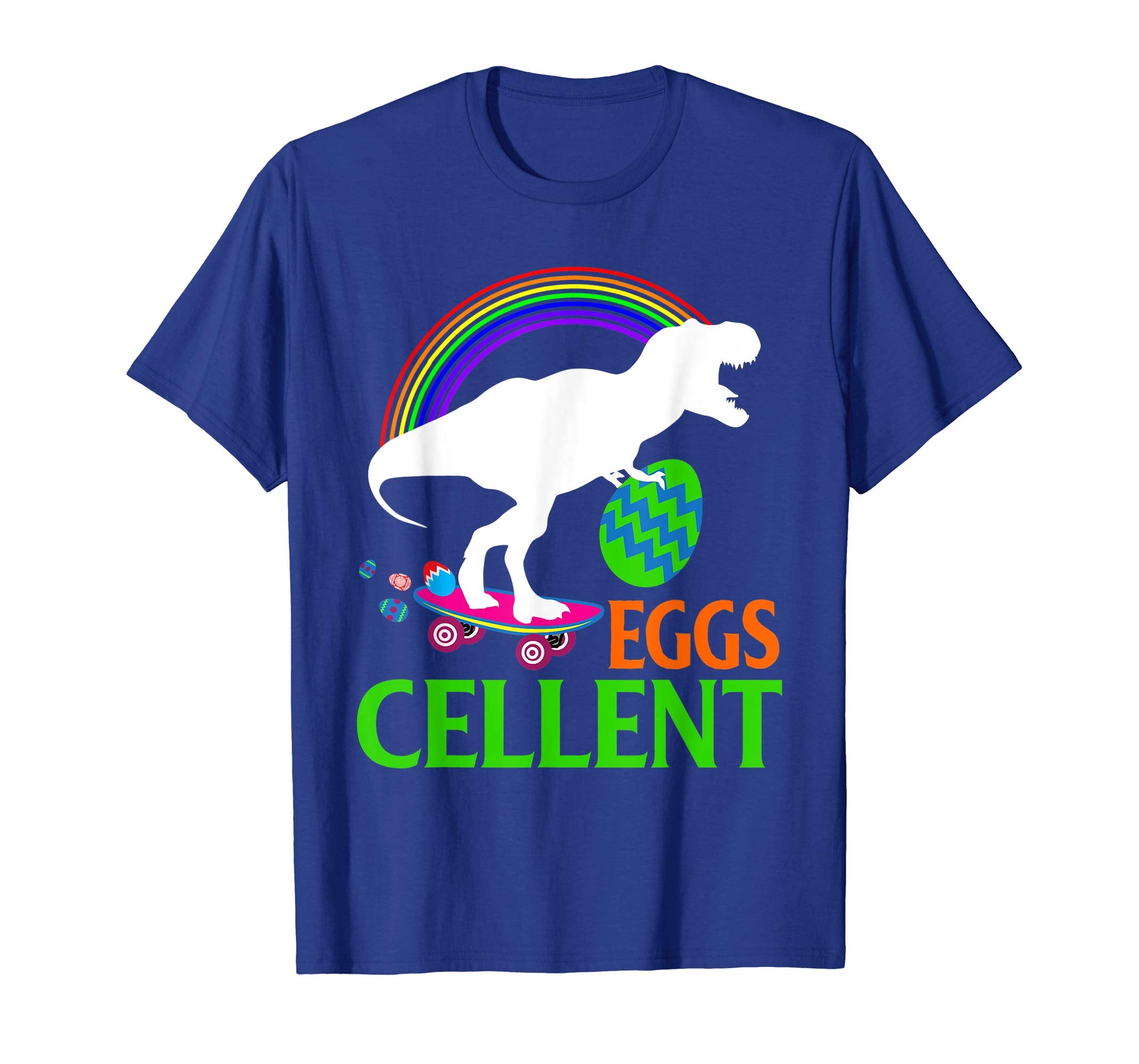 Eggs Cellent T Shirt T Rex Dinosaur Easter Bunny Egg teeKids