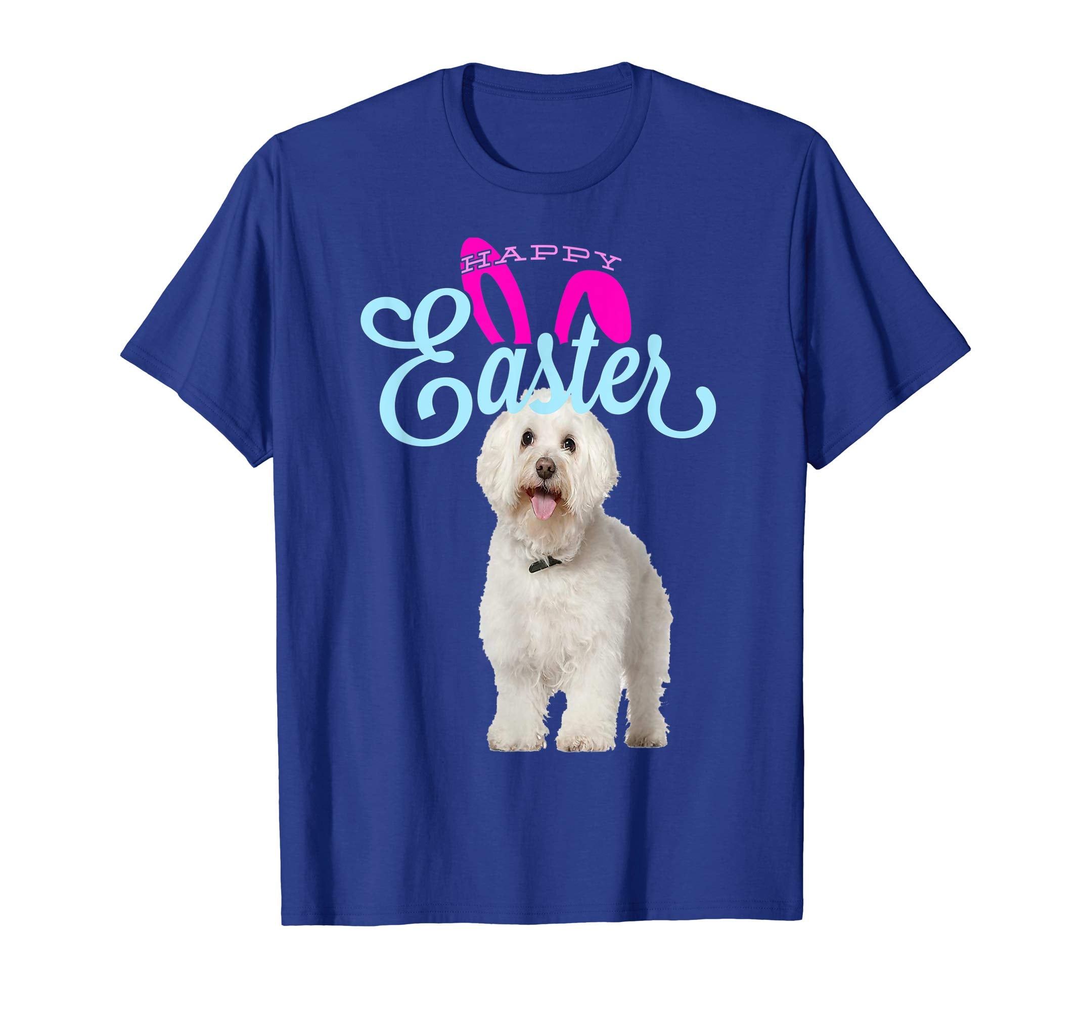 Easter Bunny Bichon Frise Tshirt Dog Men Women Gift