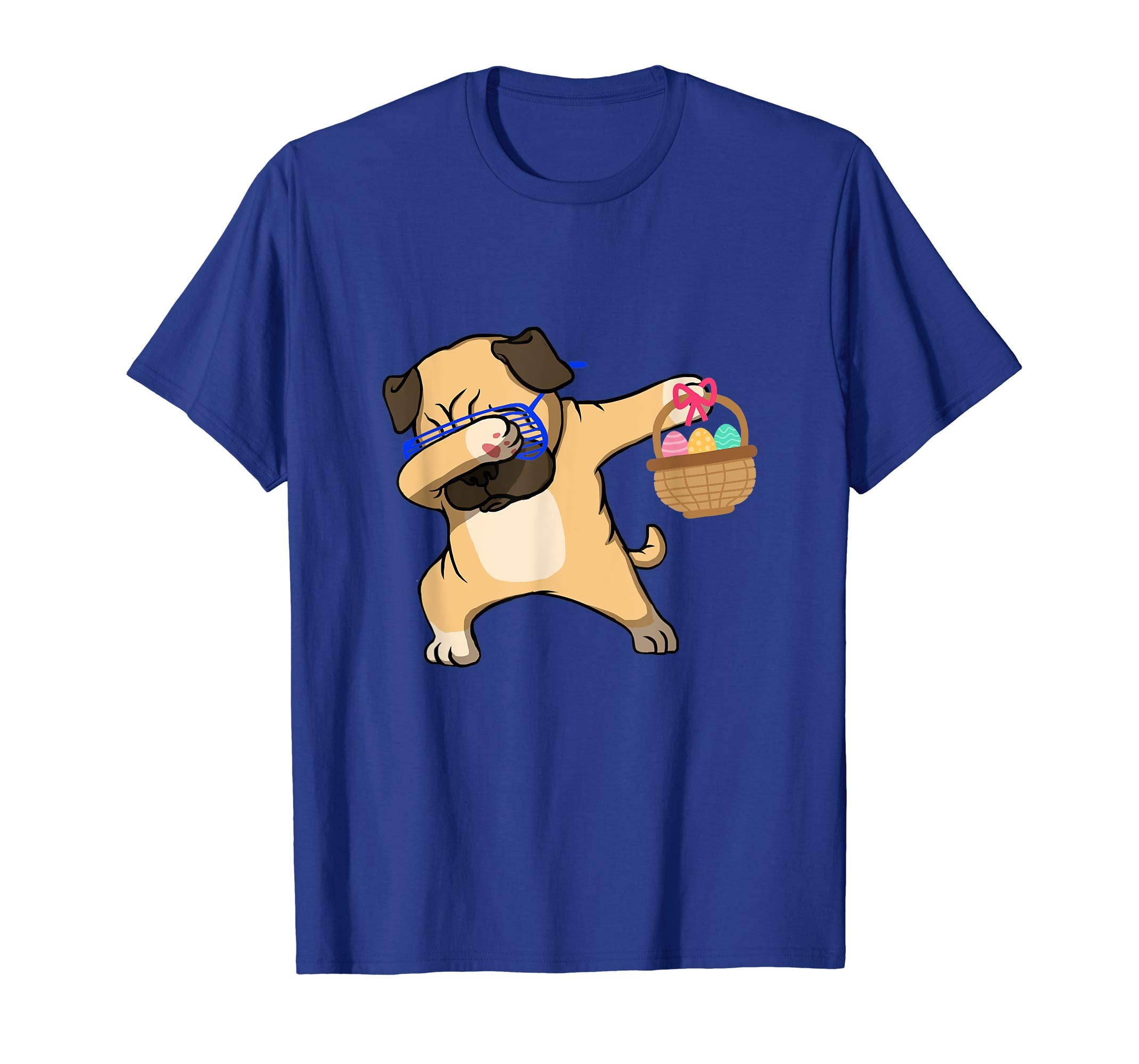 Pug Dabbing Easter Cute Easter Shirt Cute Pug For Boys Girls